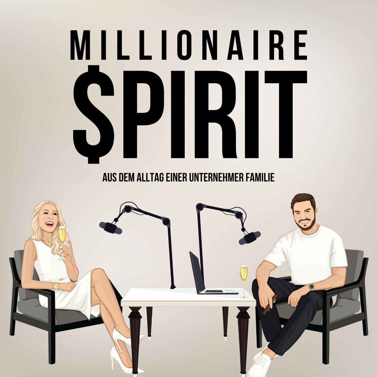 Show cover of MILLIONAIRE SPIRIT - Aus dem Alltag einer Unternehmerfamilie