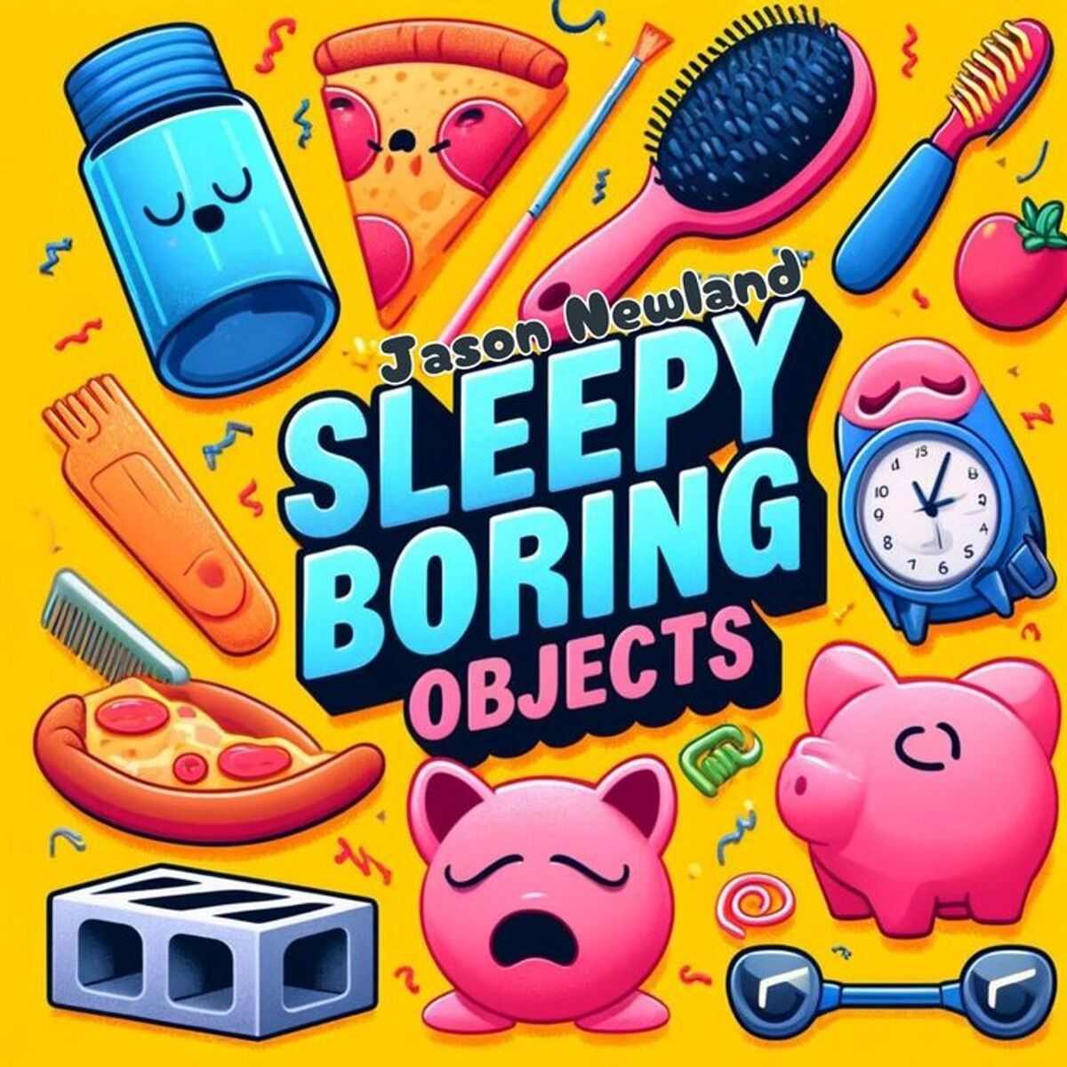 Show cover of SLEEPY Boring Objects - Jason Newland