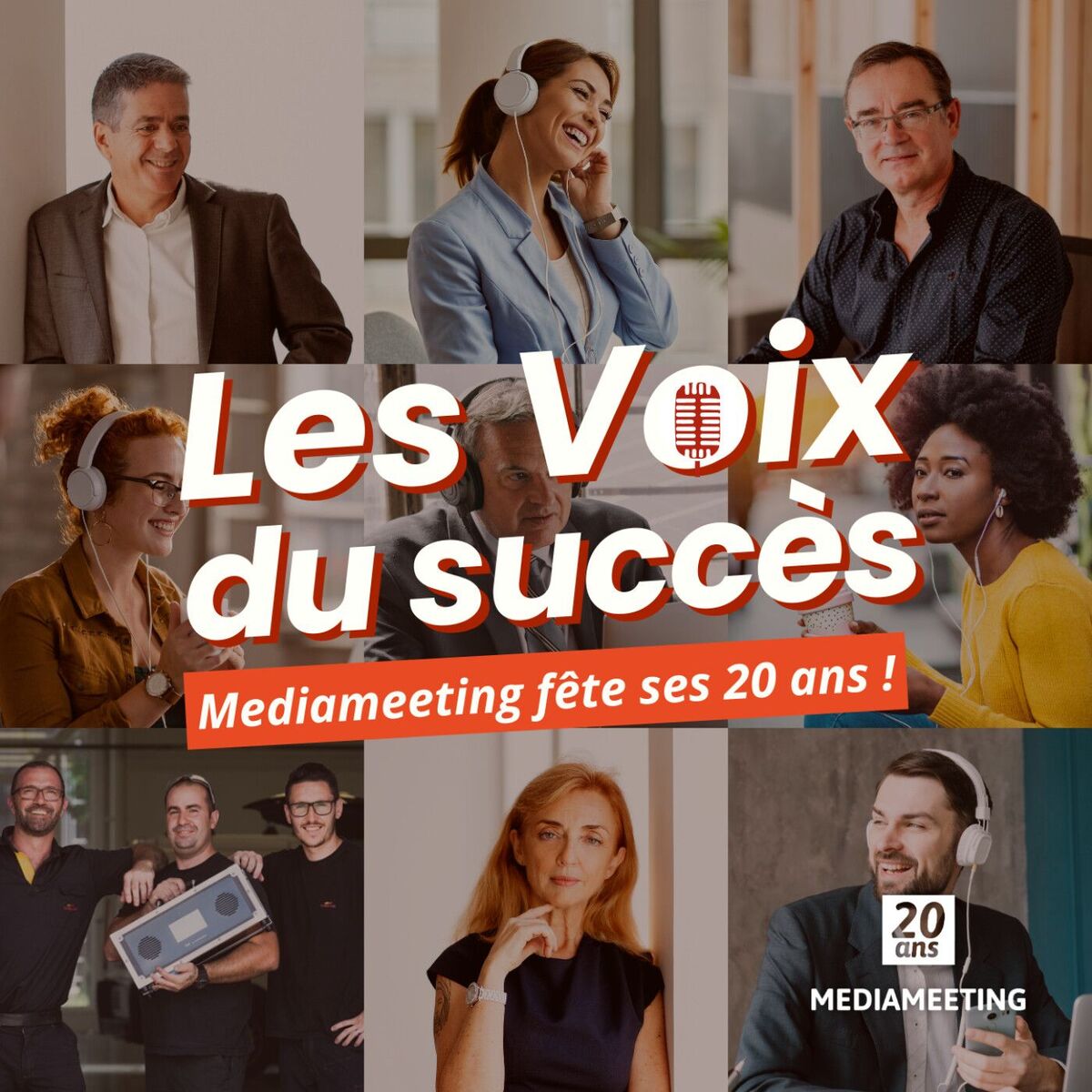 Show cover of Les Voix du succès : Mediameeting fête ses 20 ans !