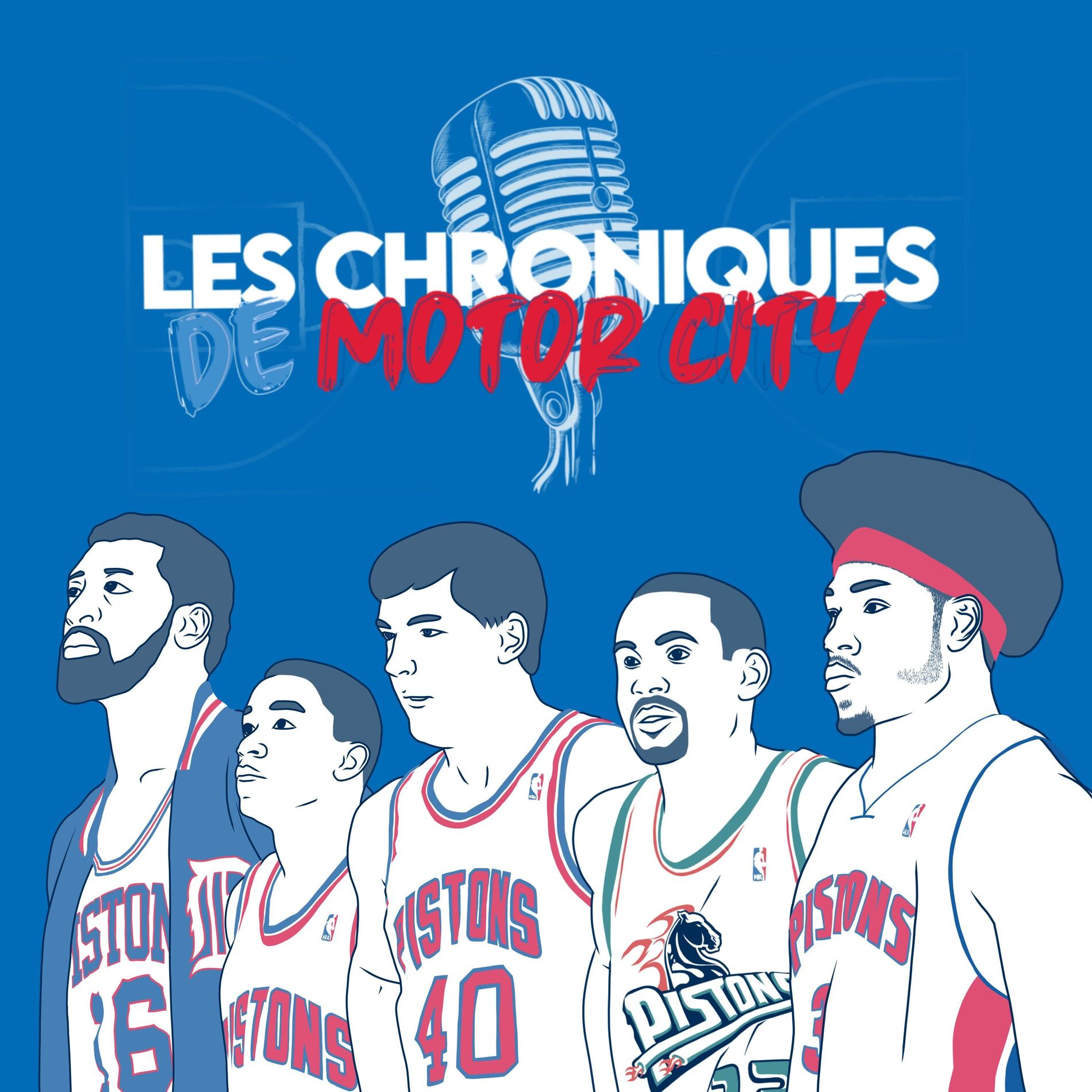 Show cover of Chroniques de Motor City - l'Histoire des Detroit Pistons