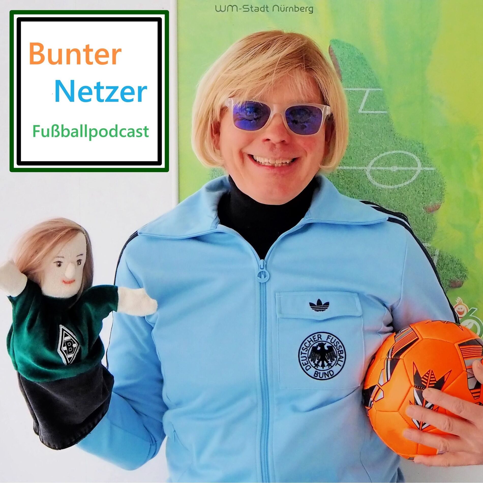 Show cover of Bunter Netzer Fußballpodcast