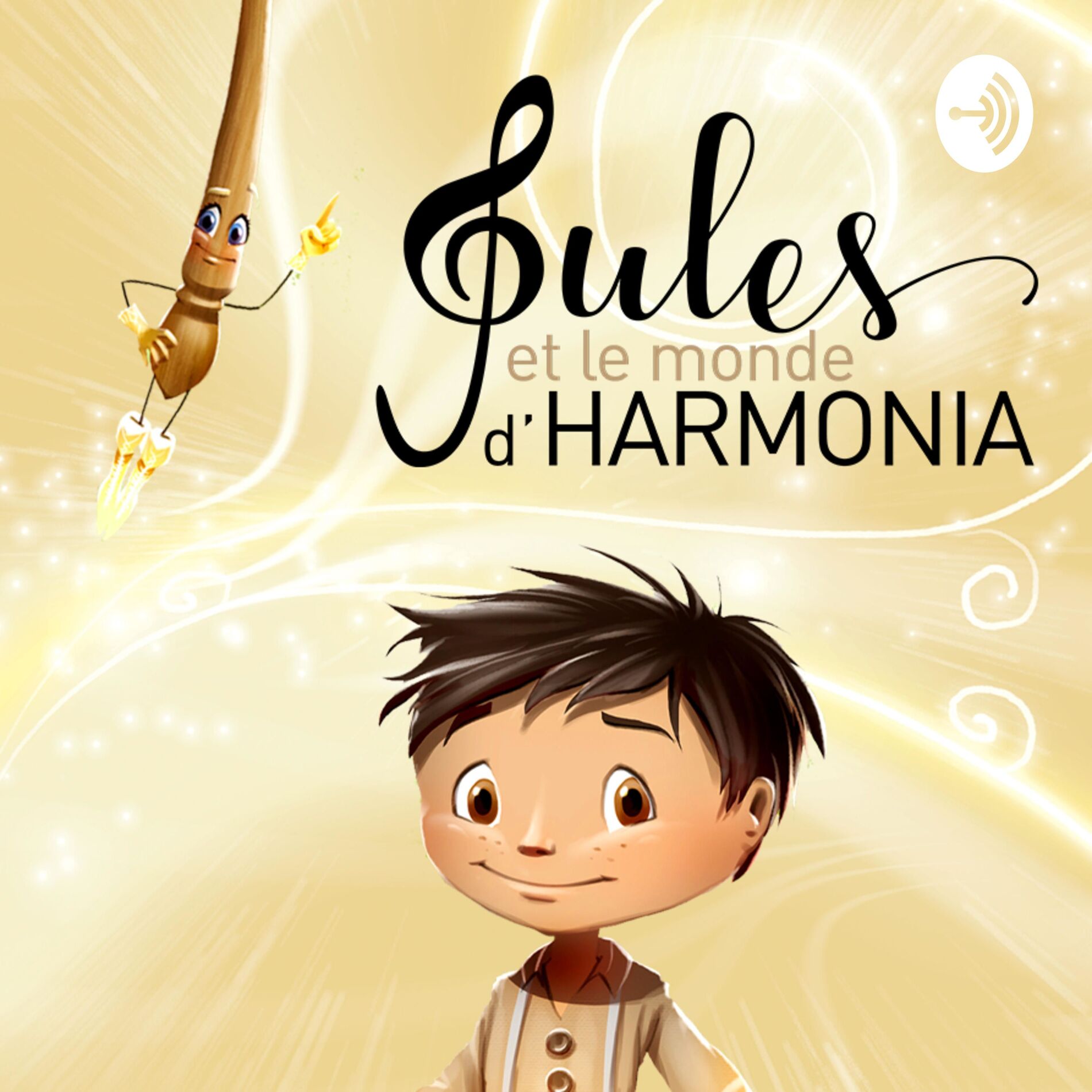Show cover of Jules et le monde d'Harmonia - Histoire magique et musicale pour les enfants