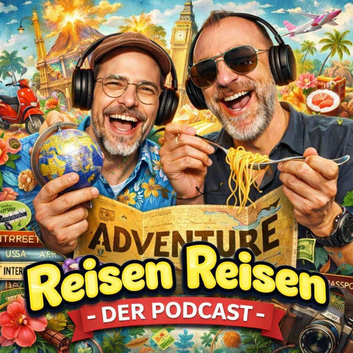 Show cover of Reisen Reisen - Der Podcast mit Jochen Schliemann und Michael Dietz