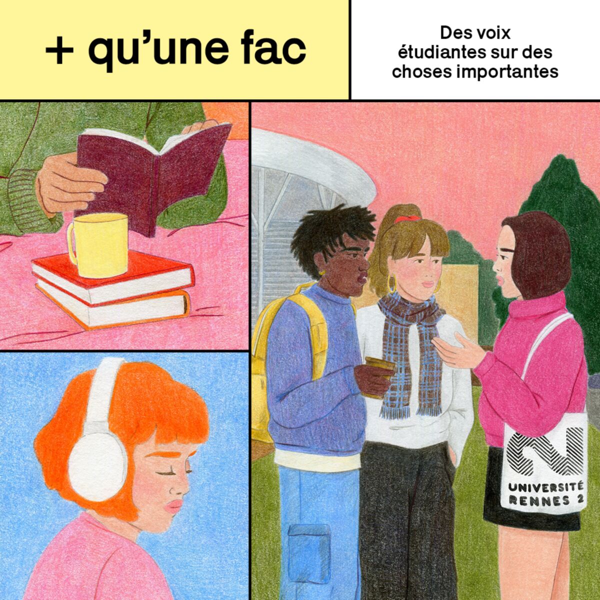 Show cover of Plus qu’une fac