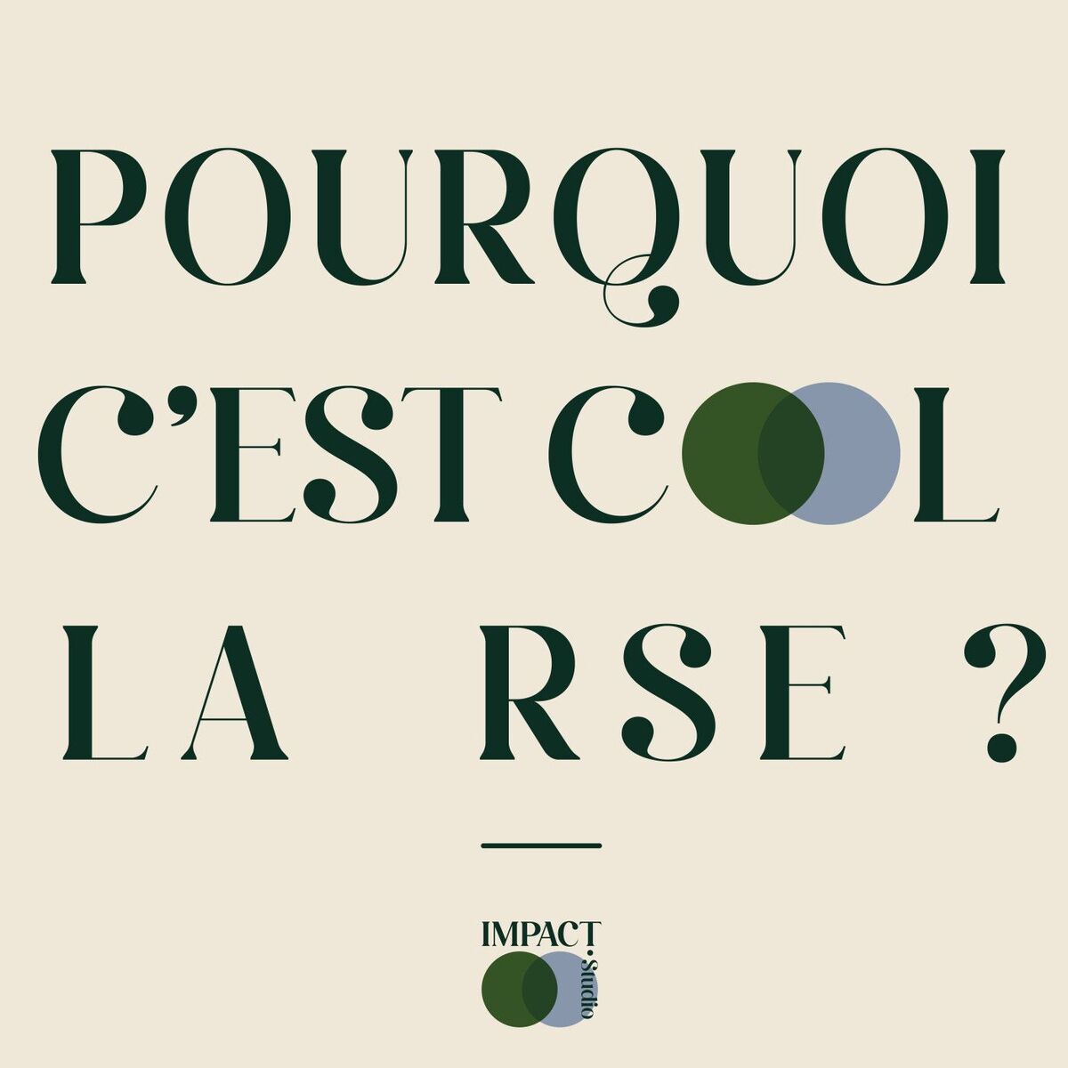 Show cover of Pourquoi c'est cool la RSE ?