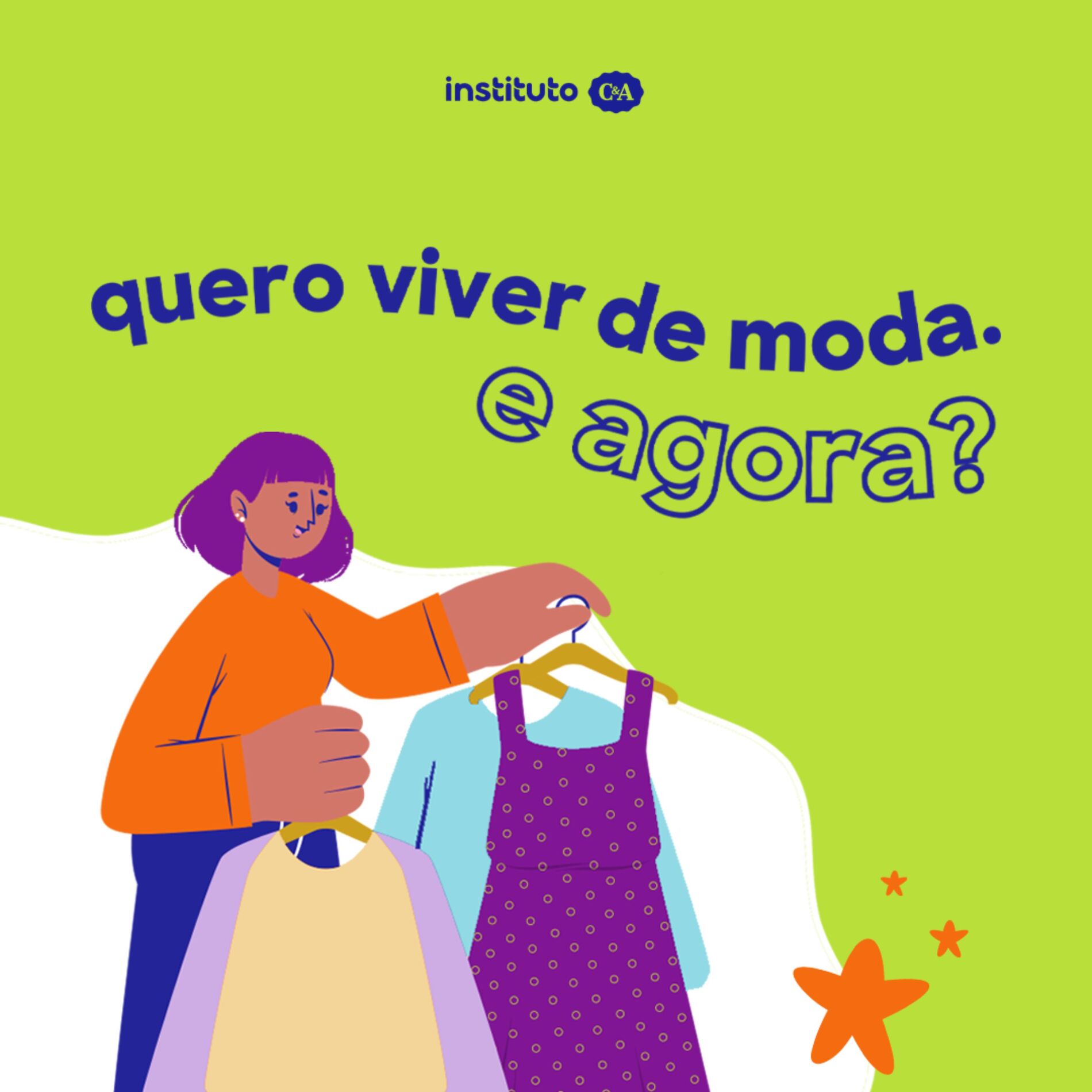Show cover of quero viver de moda. e agora?