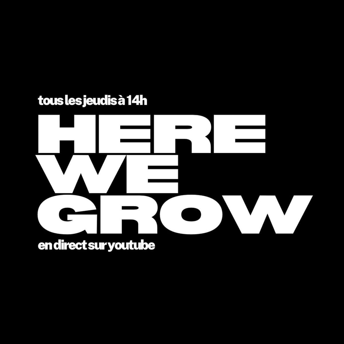 Show cover of Here We Grow avec Patrick Isaac II