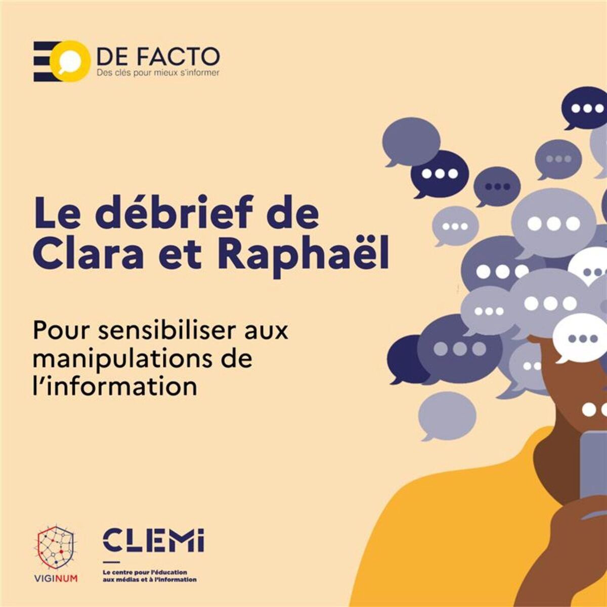 Show cover of Le débrief de Clara et Raphaël