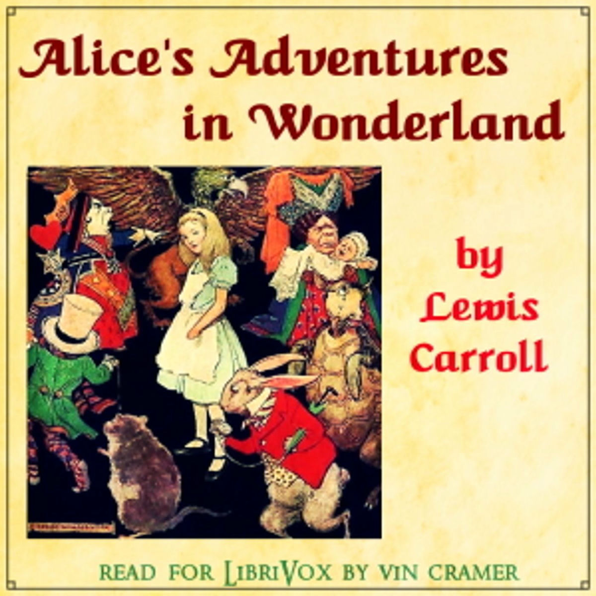 Show cover of Alice's Adventures in Wonderland (Version 8) by Lewis Carroll (1832 - 1898)