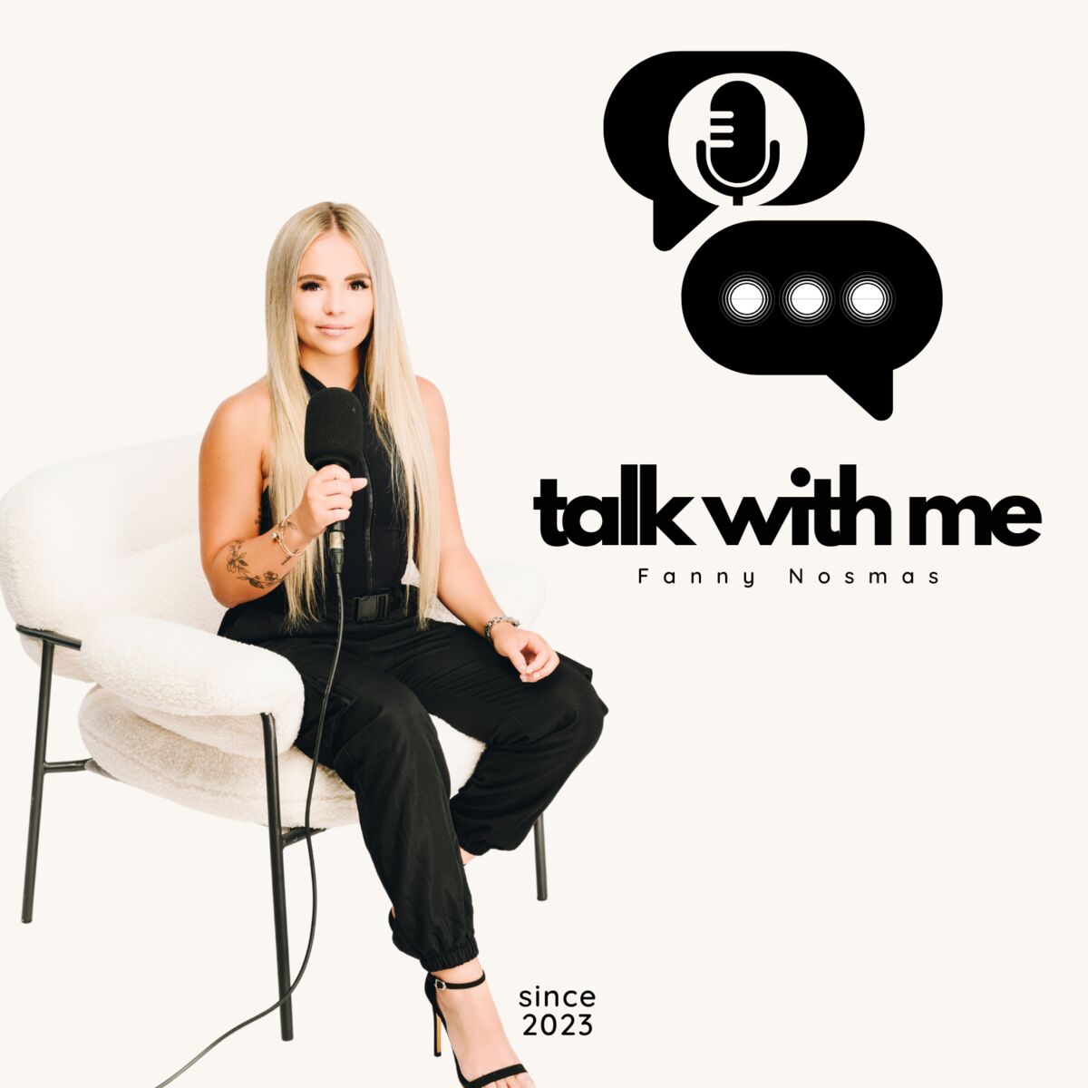 Show cover of Talk with me by Fanny Nosmas