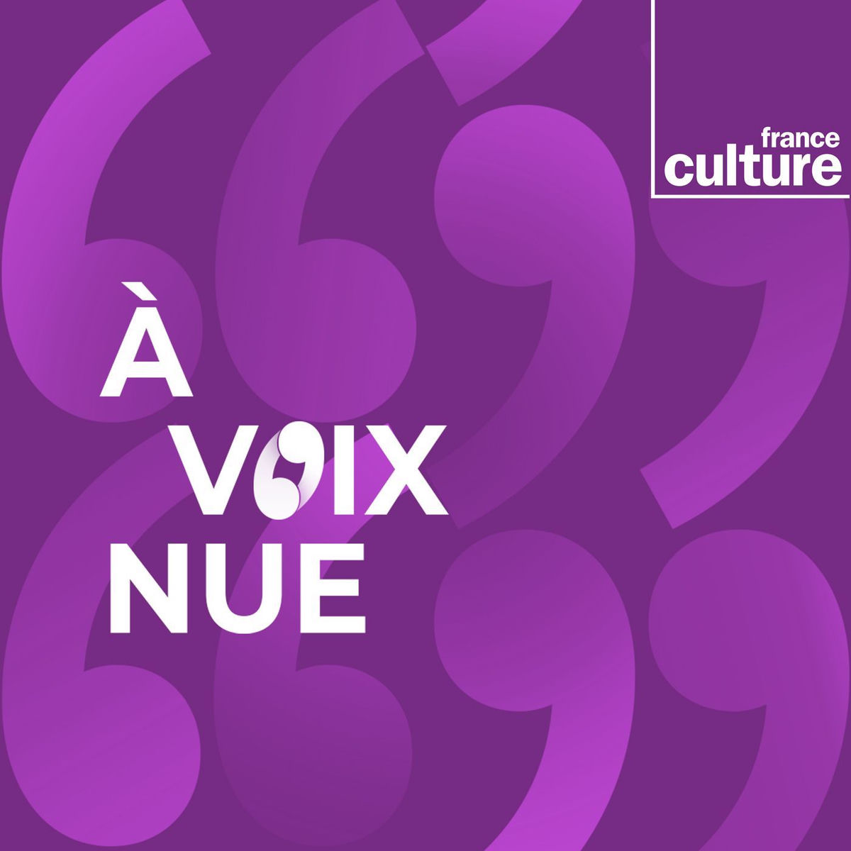 Show cover of A voix nue