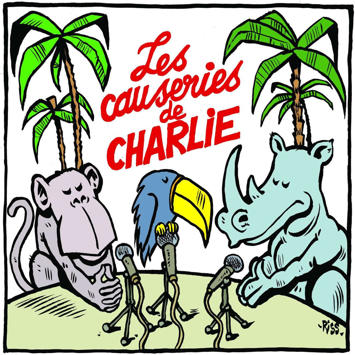 Show cover of Les causeries de Charlie Hebdo