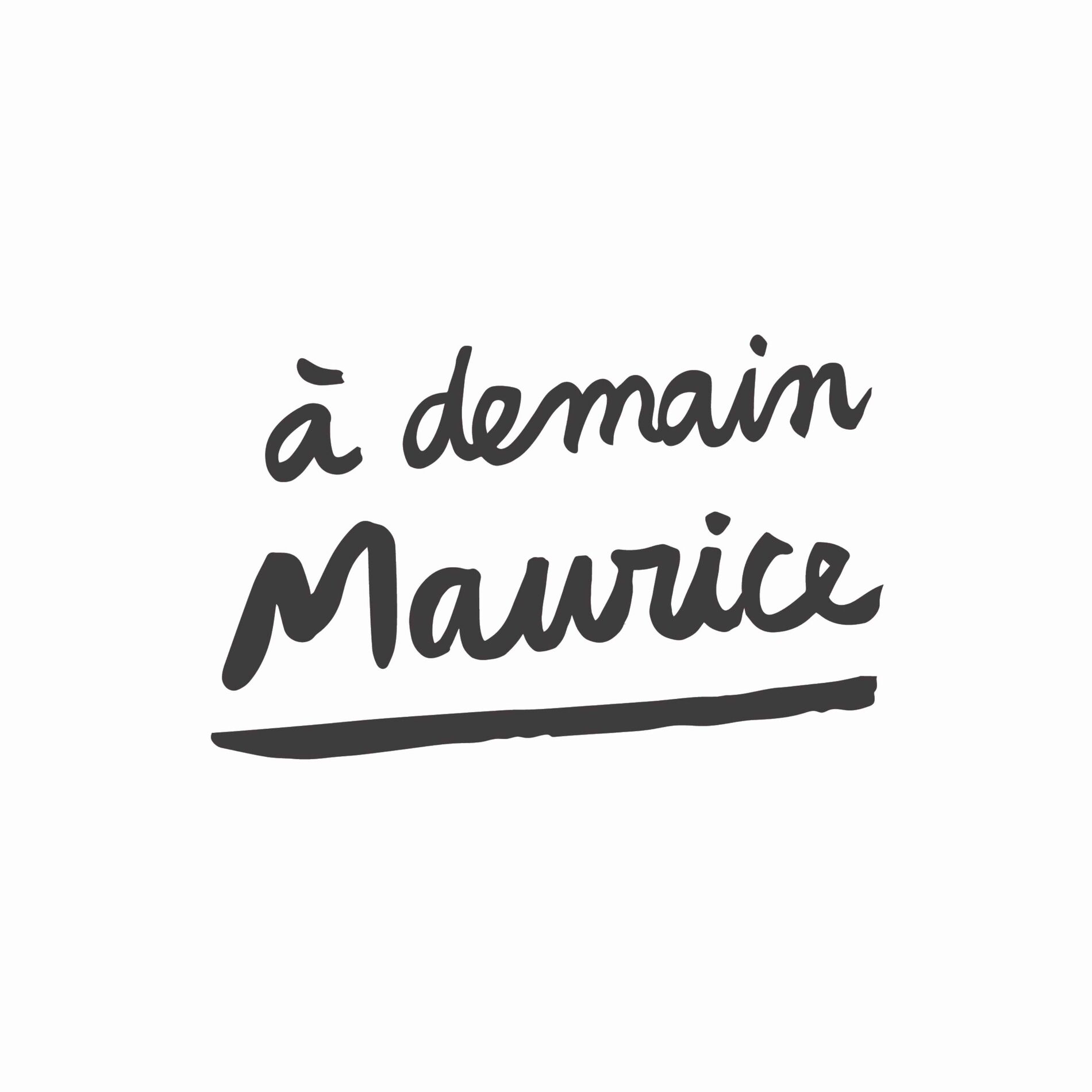 Show cover of à demain Maurice