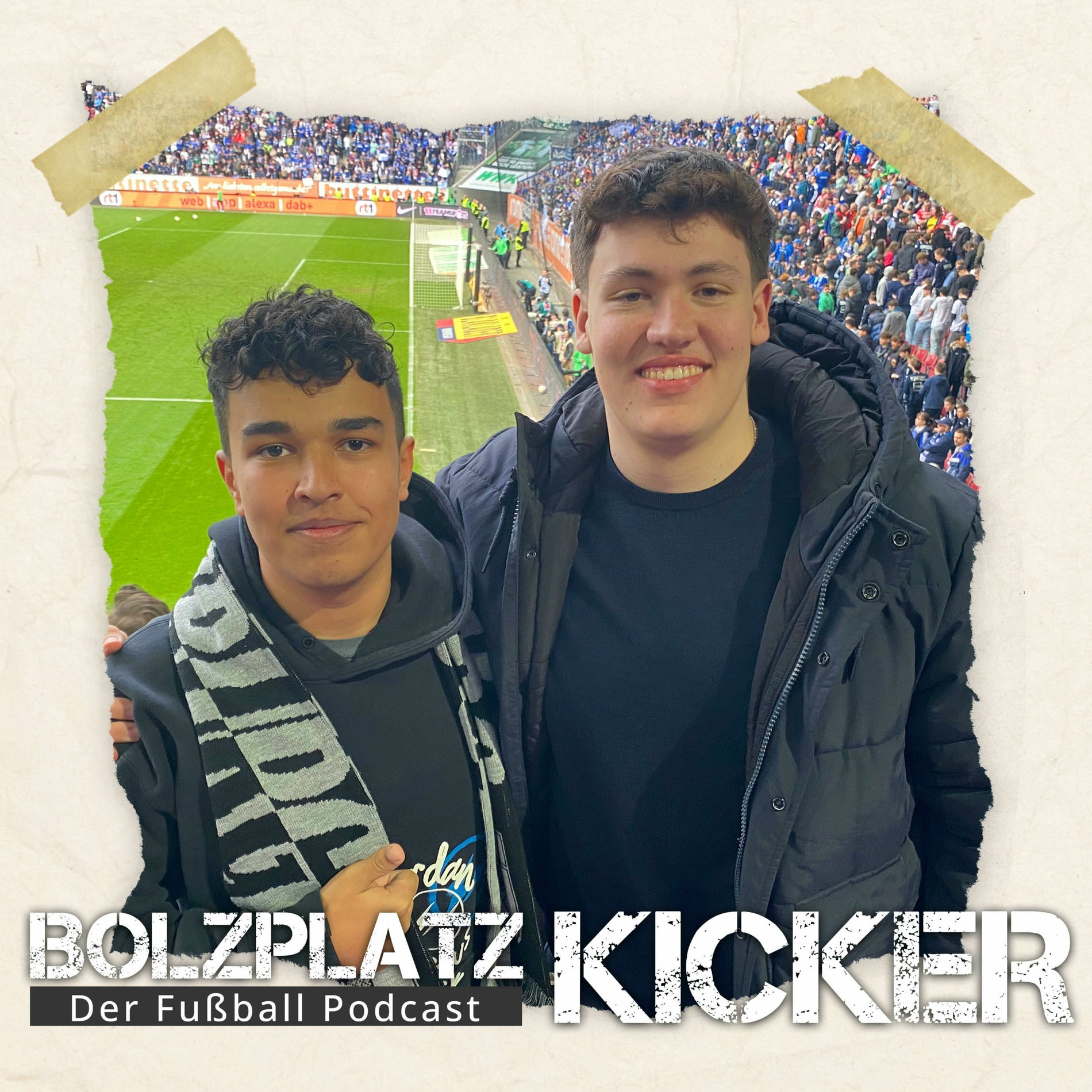 Show cover of Bolzplatz Kicker - Der Fußball Podcast mit Marlon und Marlon