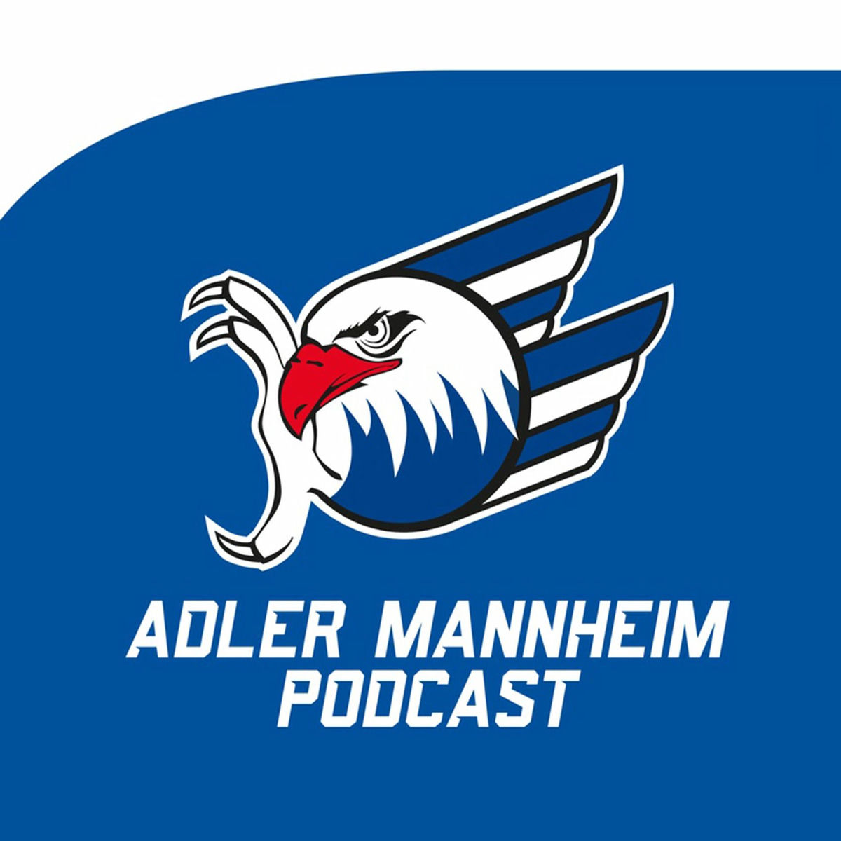 Show cover of Der Adler Mannheim Eishockey-Podcast