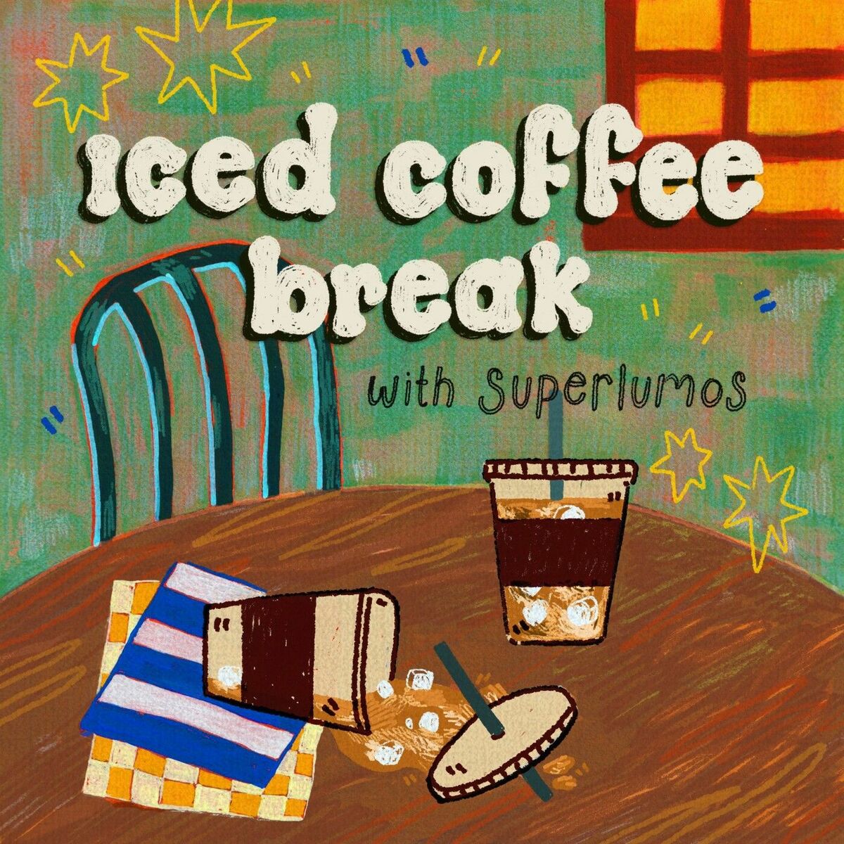 Show cover of Iced coffee break with Superlumos