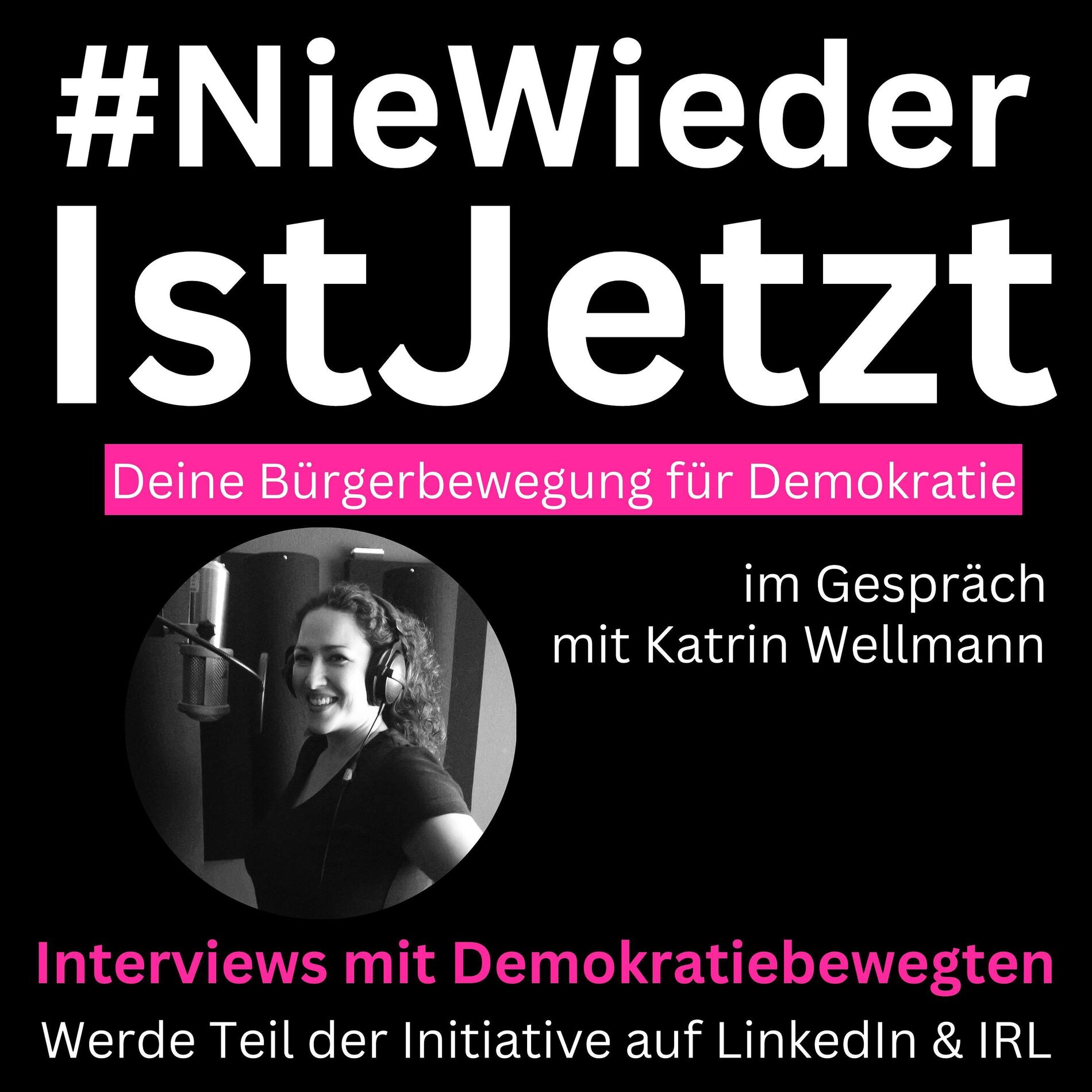 Show cover of #NieWiederIstJetzt - Bürgerbewegung im Gespräch