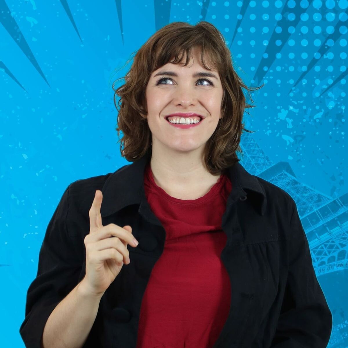 Show cover of Fale Francês Avec Elisa
