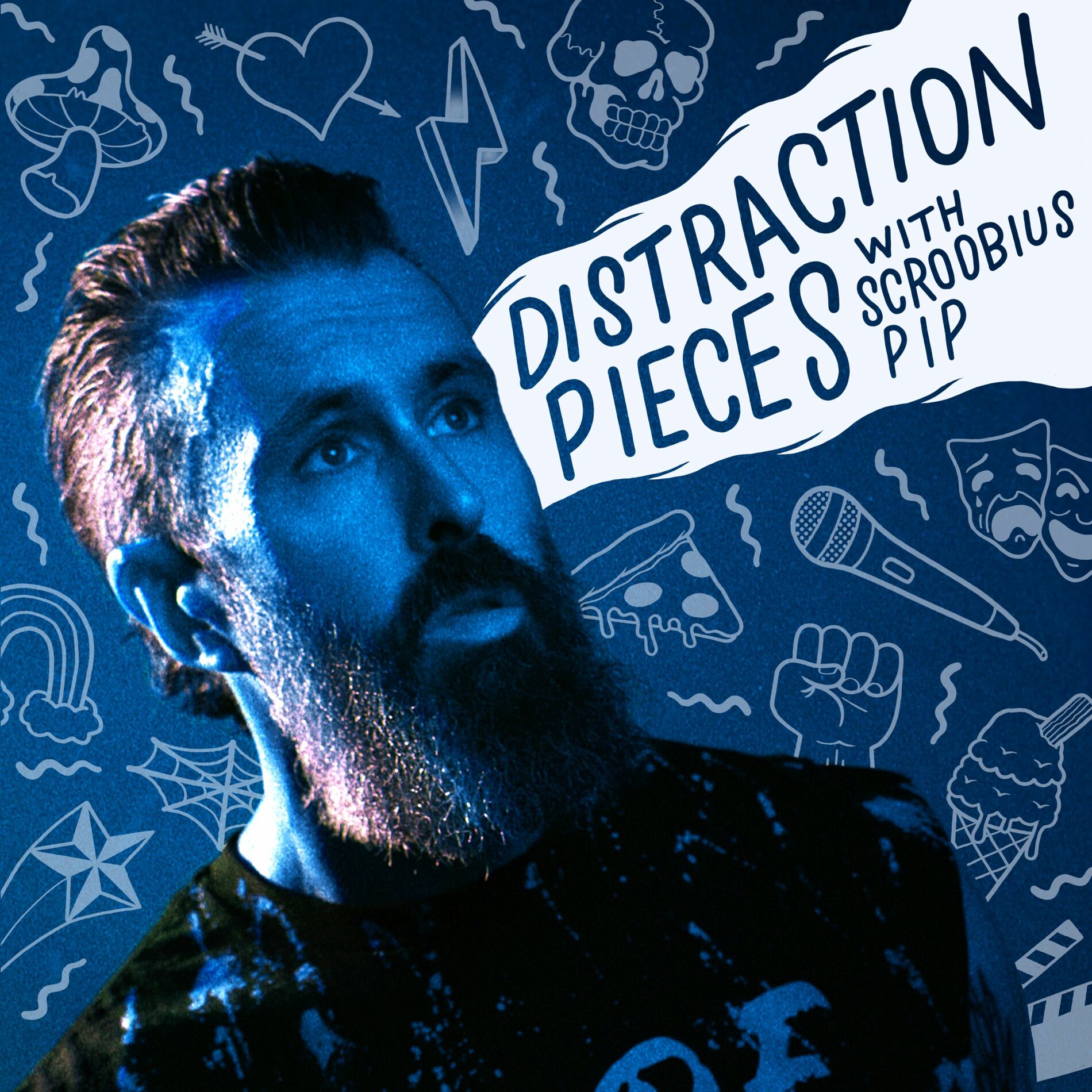 Show cover of Distraction Pieces Podcast with Scroobius Pip
