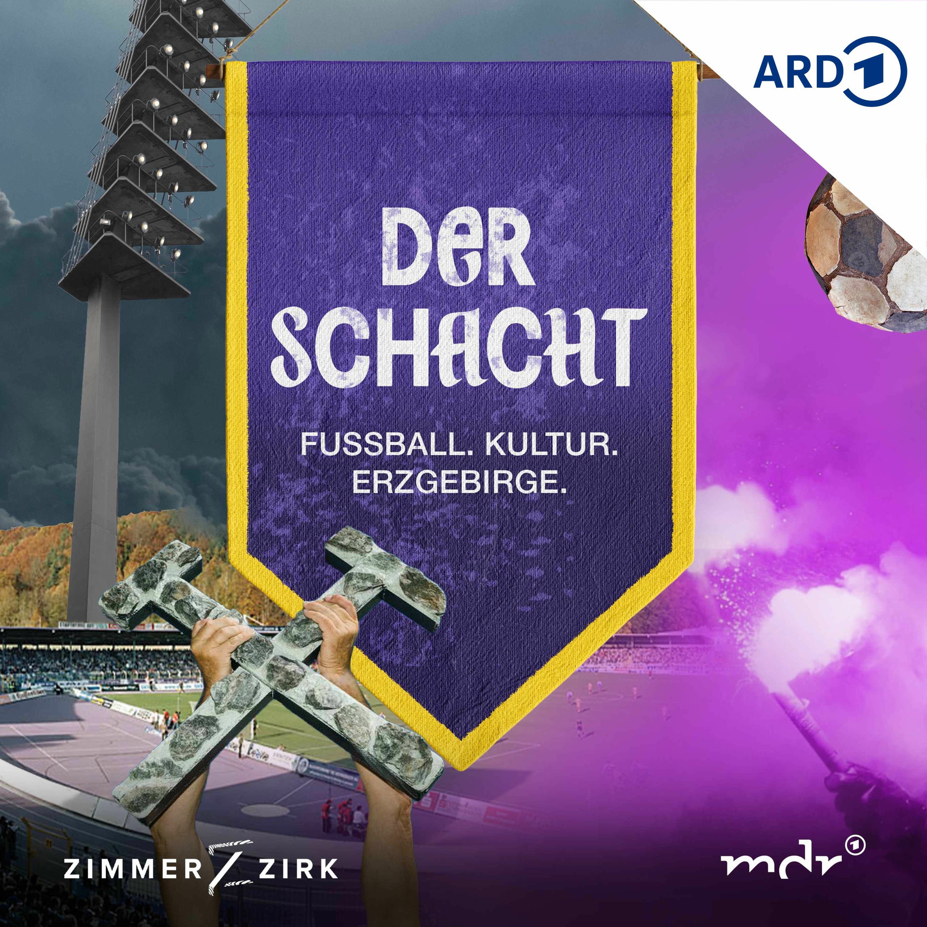 Show cover of Der Schacht - Fussball. Kultur. Erzgebirge.