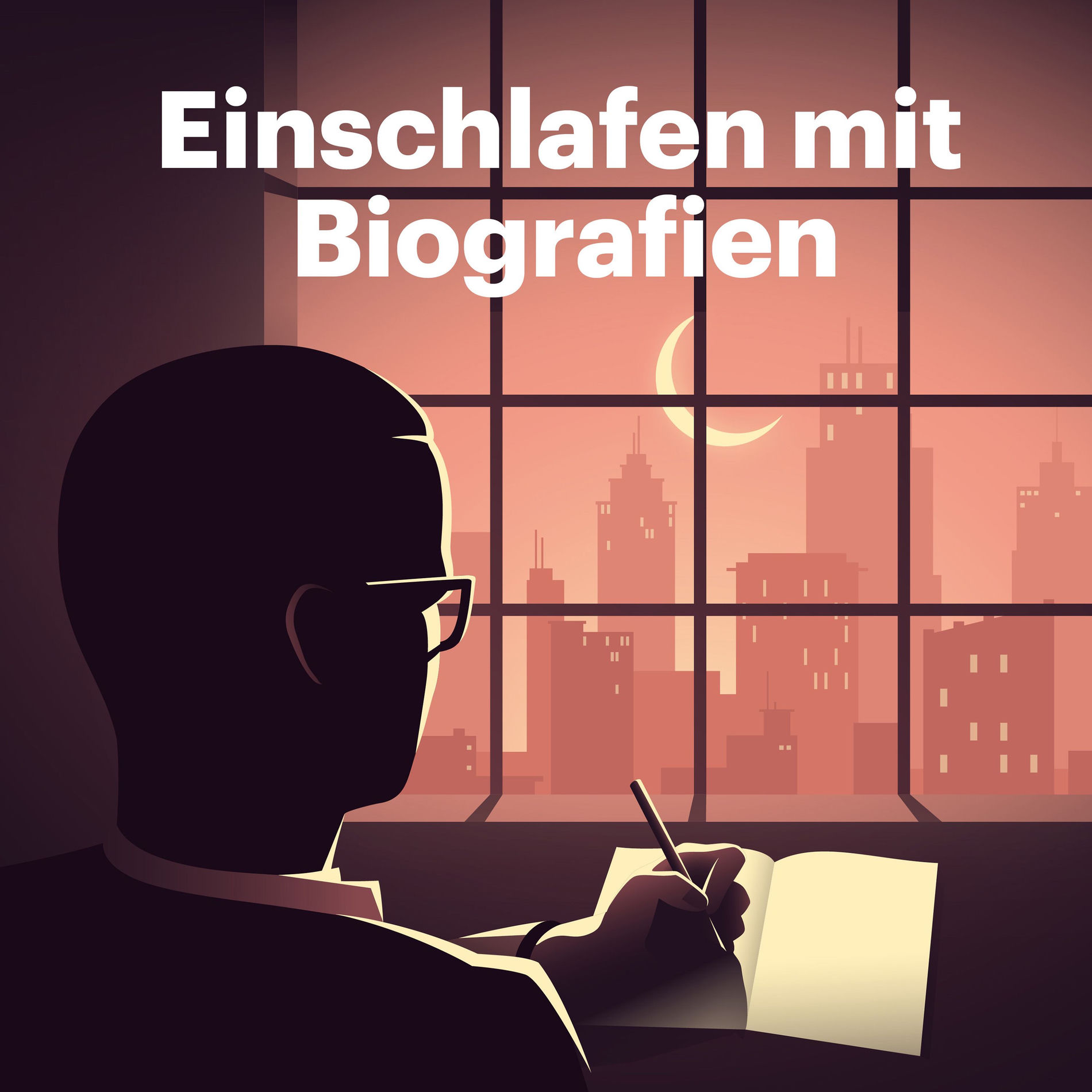 Show cover of Einschlafen mit Biografien