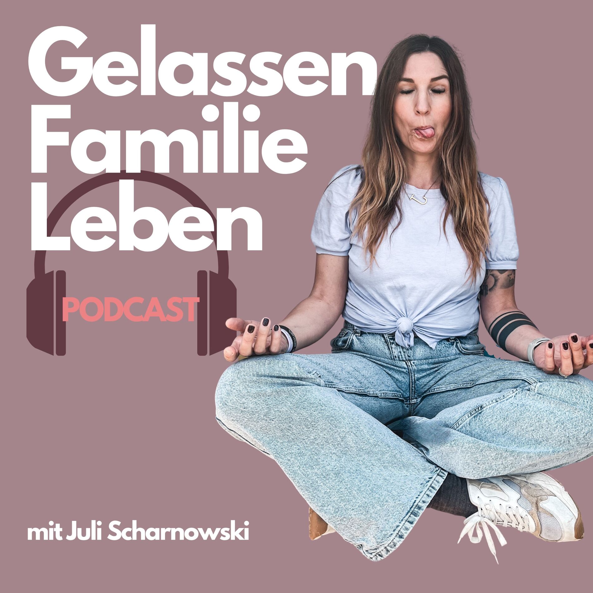 Show cover of Gelassen Familie Leben