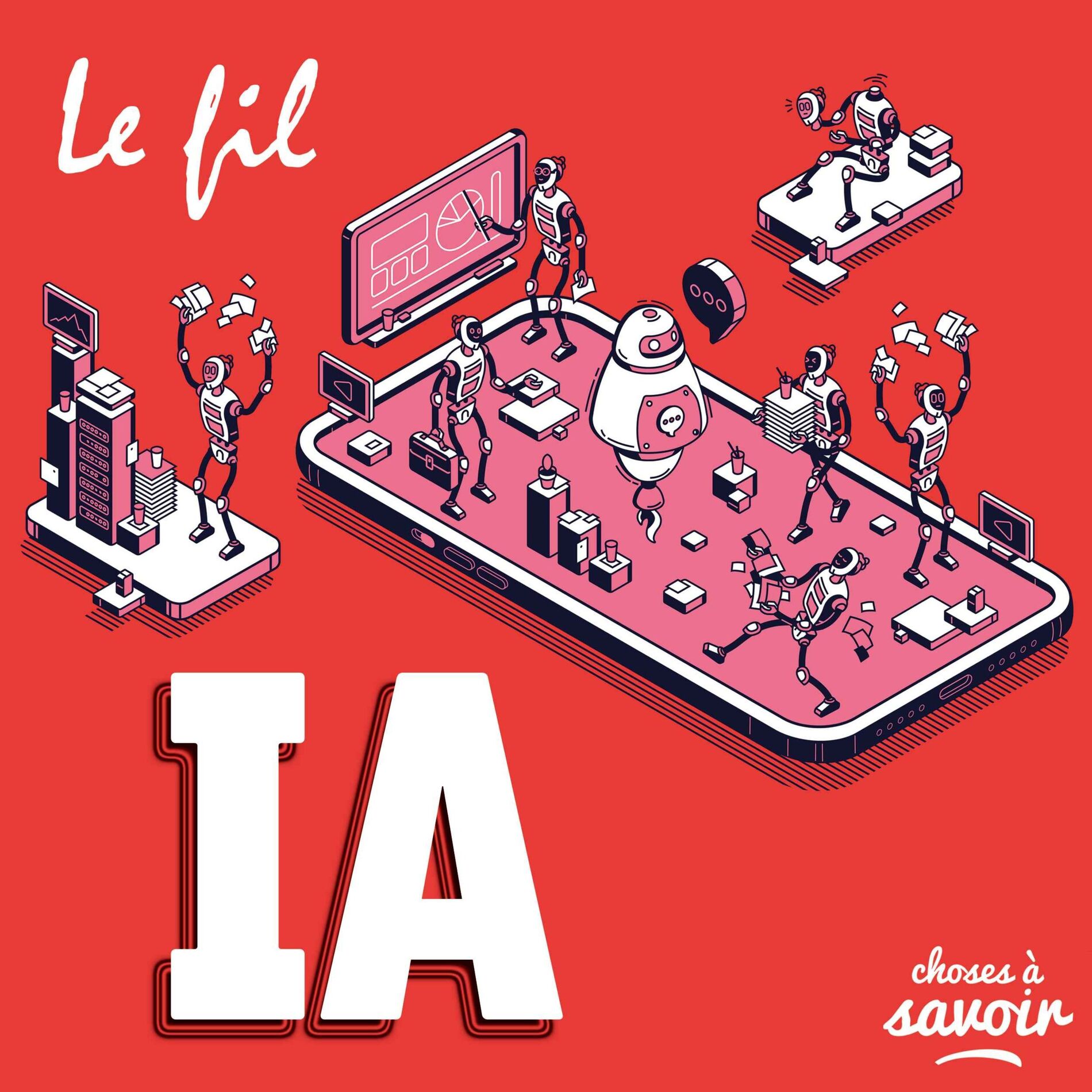 Show cover of Le fil IA