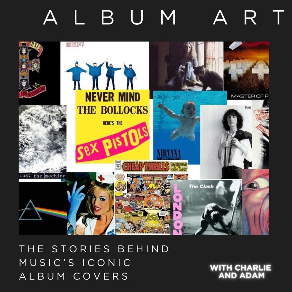Show cover of Album Art-The Stories Behind Music's Iconic Album Covers