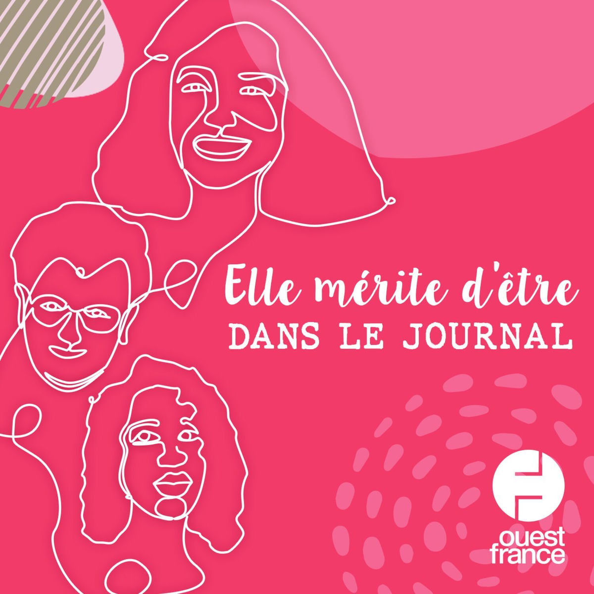 Show cover of Elle mérite d'être dans le journal