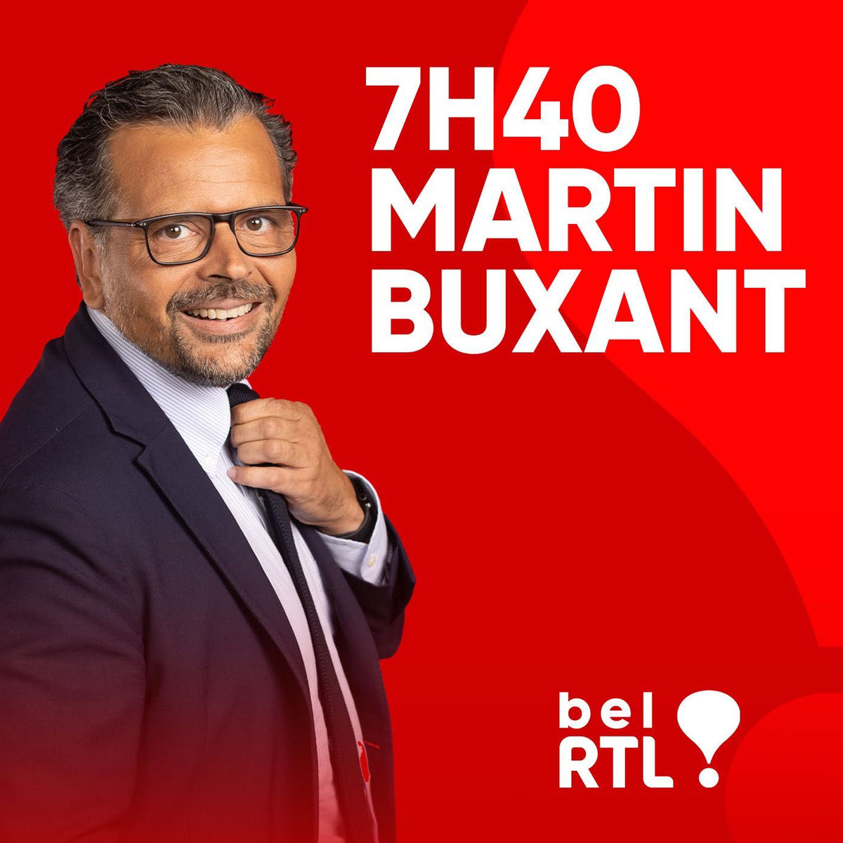 Show cover of bel RTL - 7H40 Martin Buxant