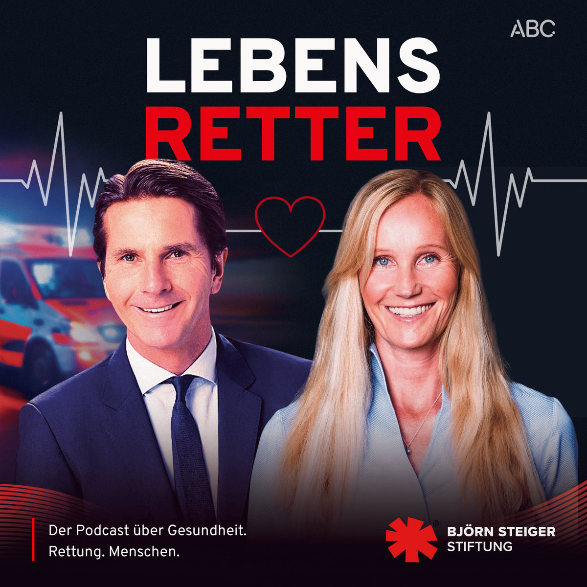 Show cover of Lebensretter - Ein Podcast der Björn Steiger Stiftung