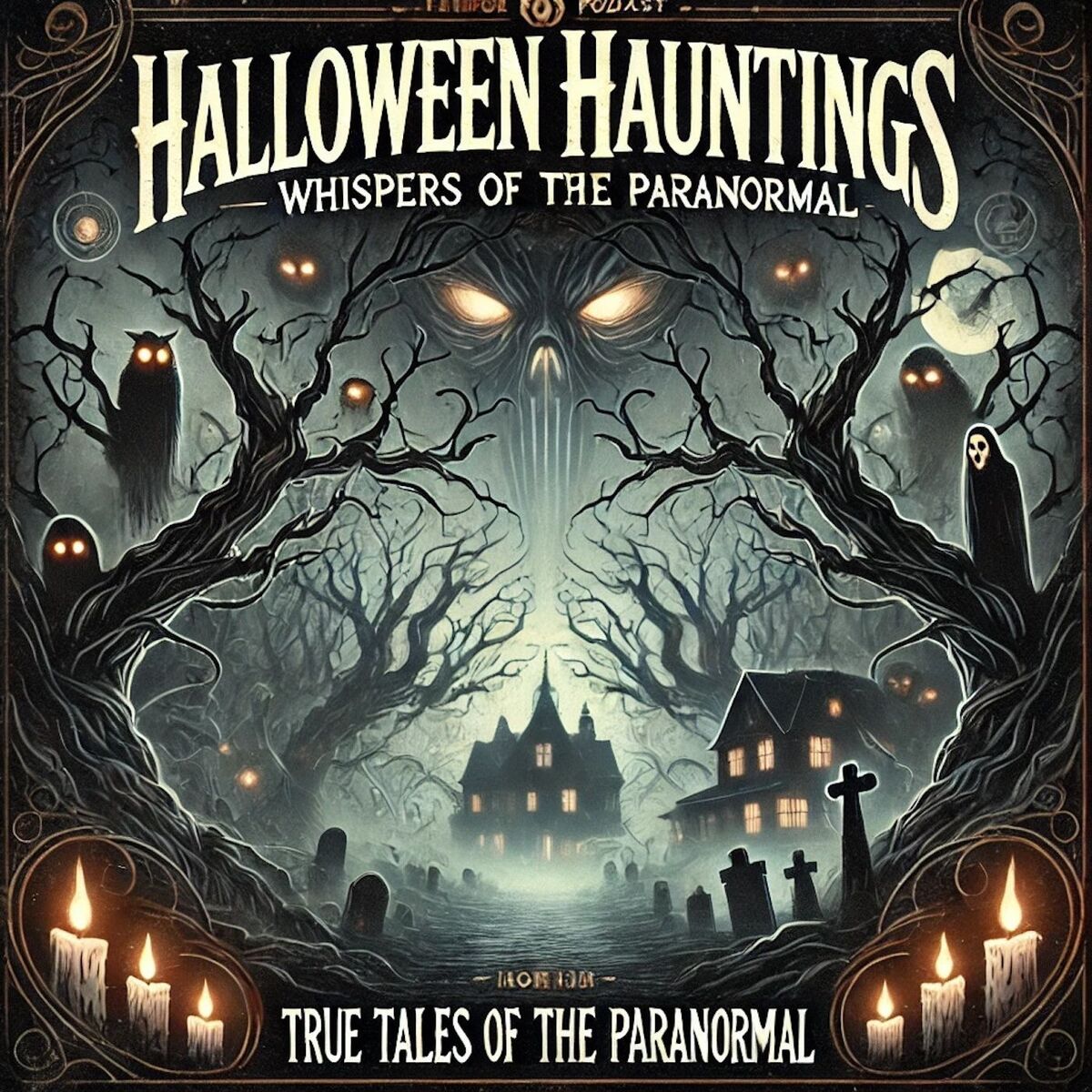 Show cover of Halloween Hauntings: True Tales of The Paranormal
