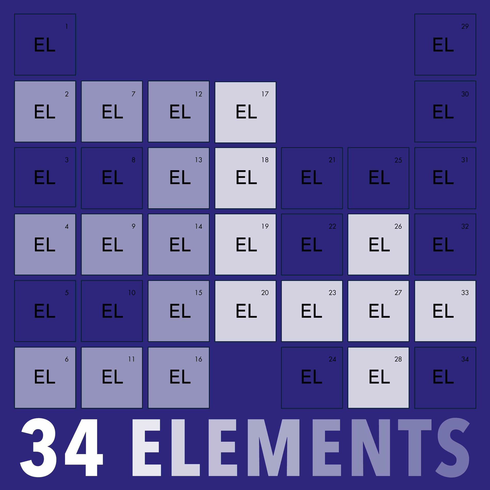 Show cover of 34 ELEMENTS