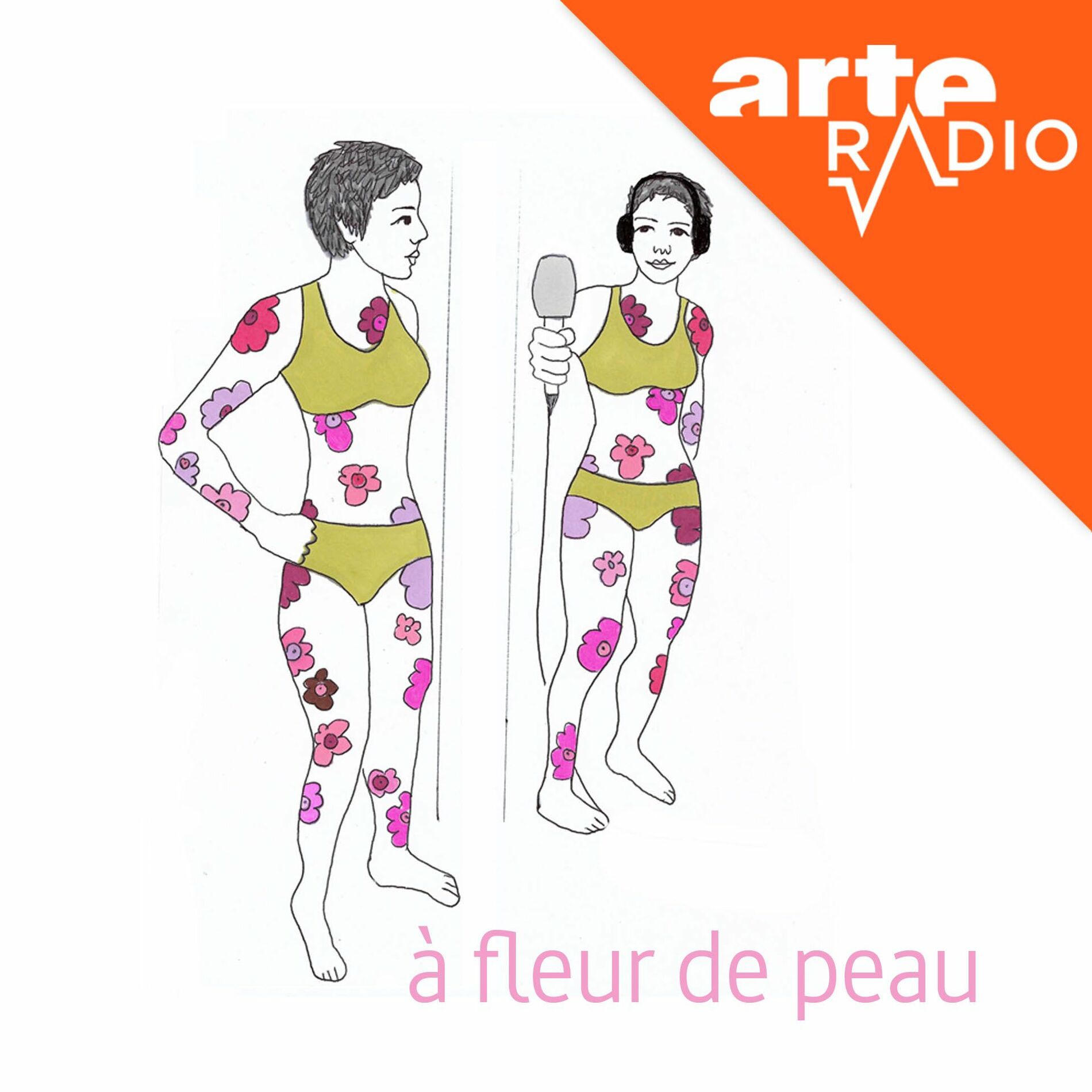 Show cover of A fleur de peau