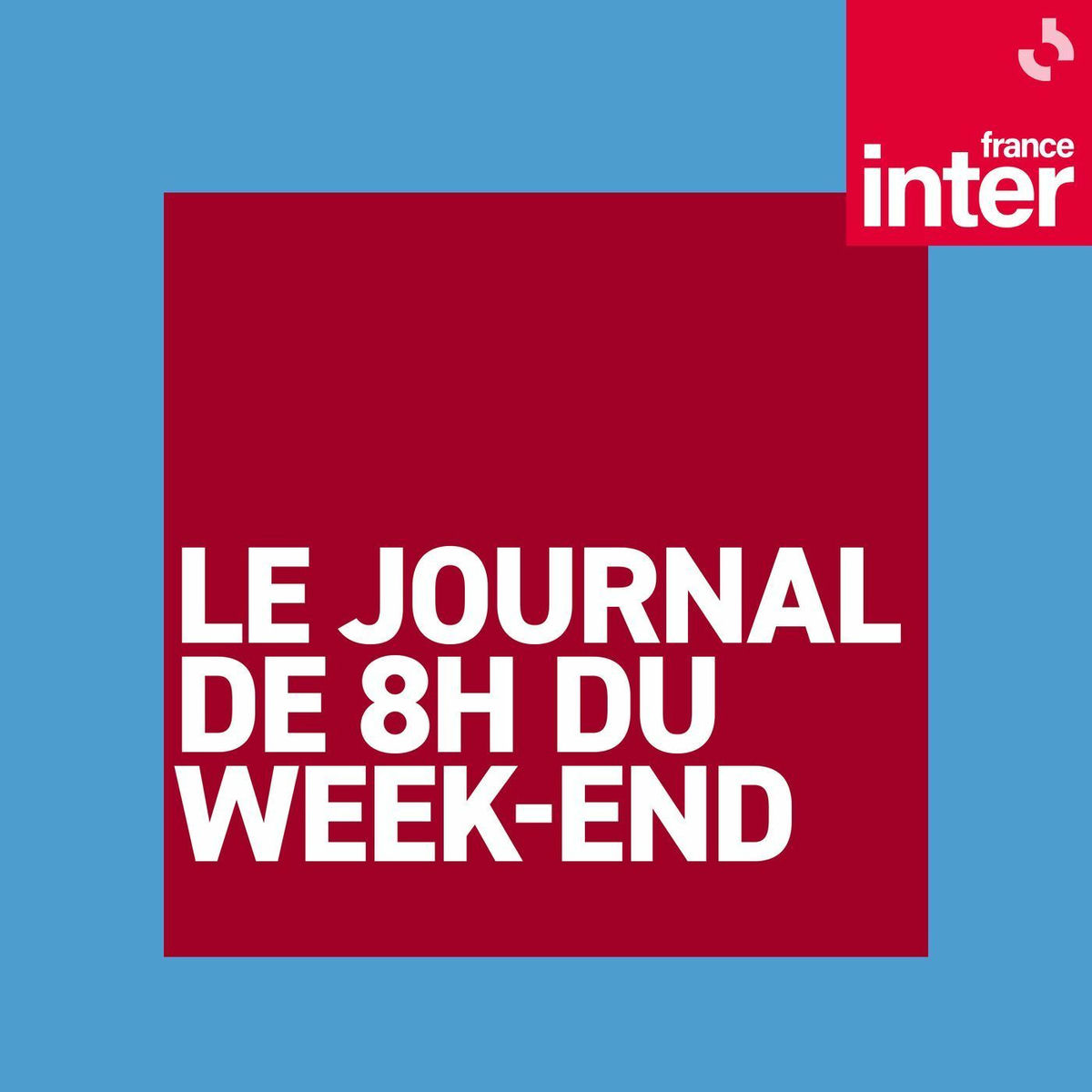 Show cover of Journal de 8h (week-end)