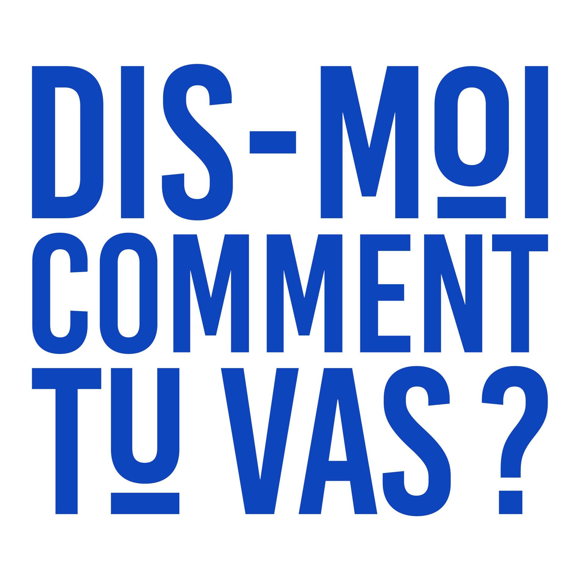 Show cover of Dis-moi comment tu vas ?