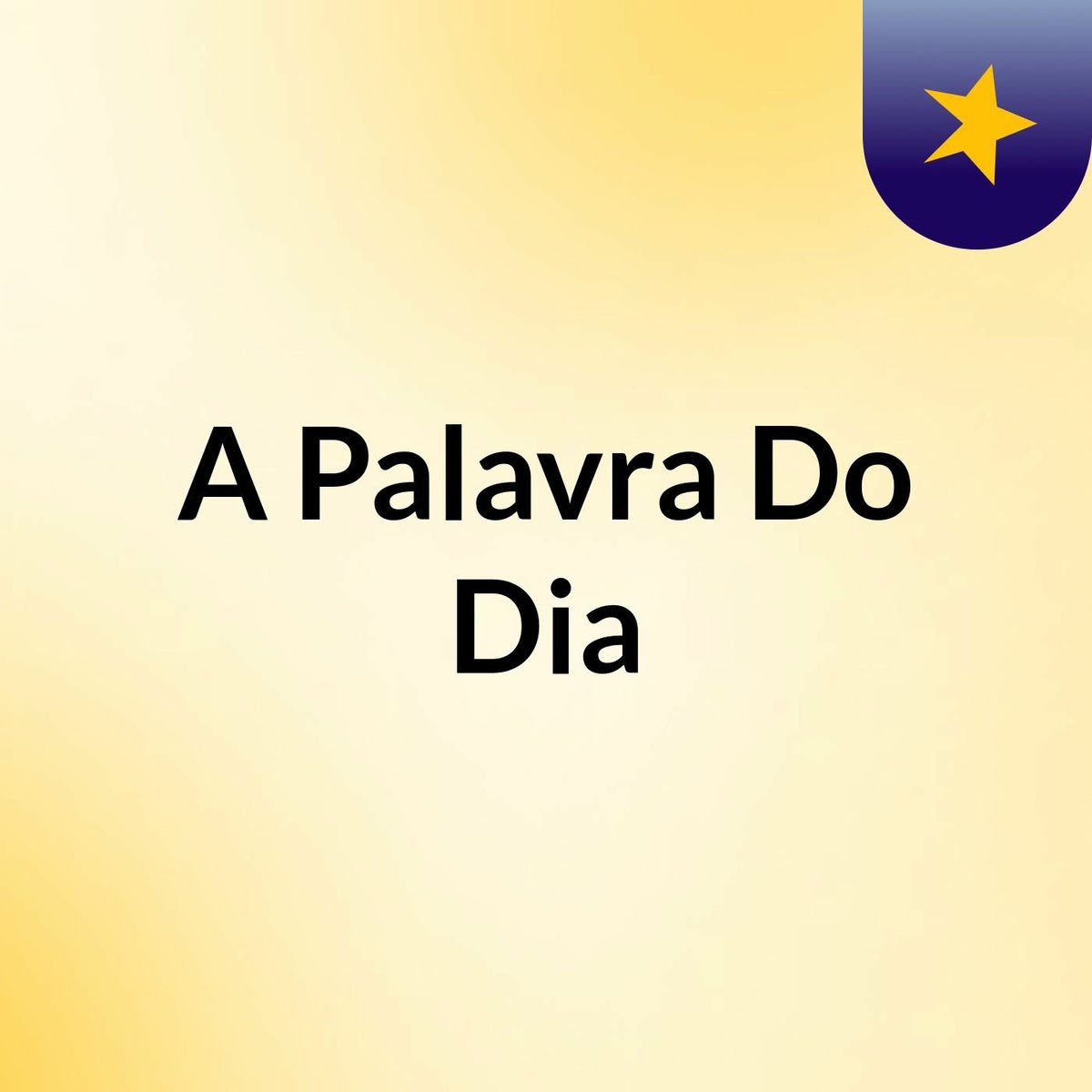 Show cover of A Palavra Do Dia