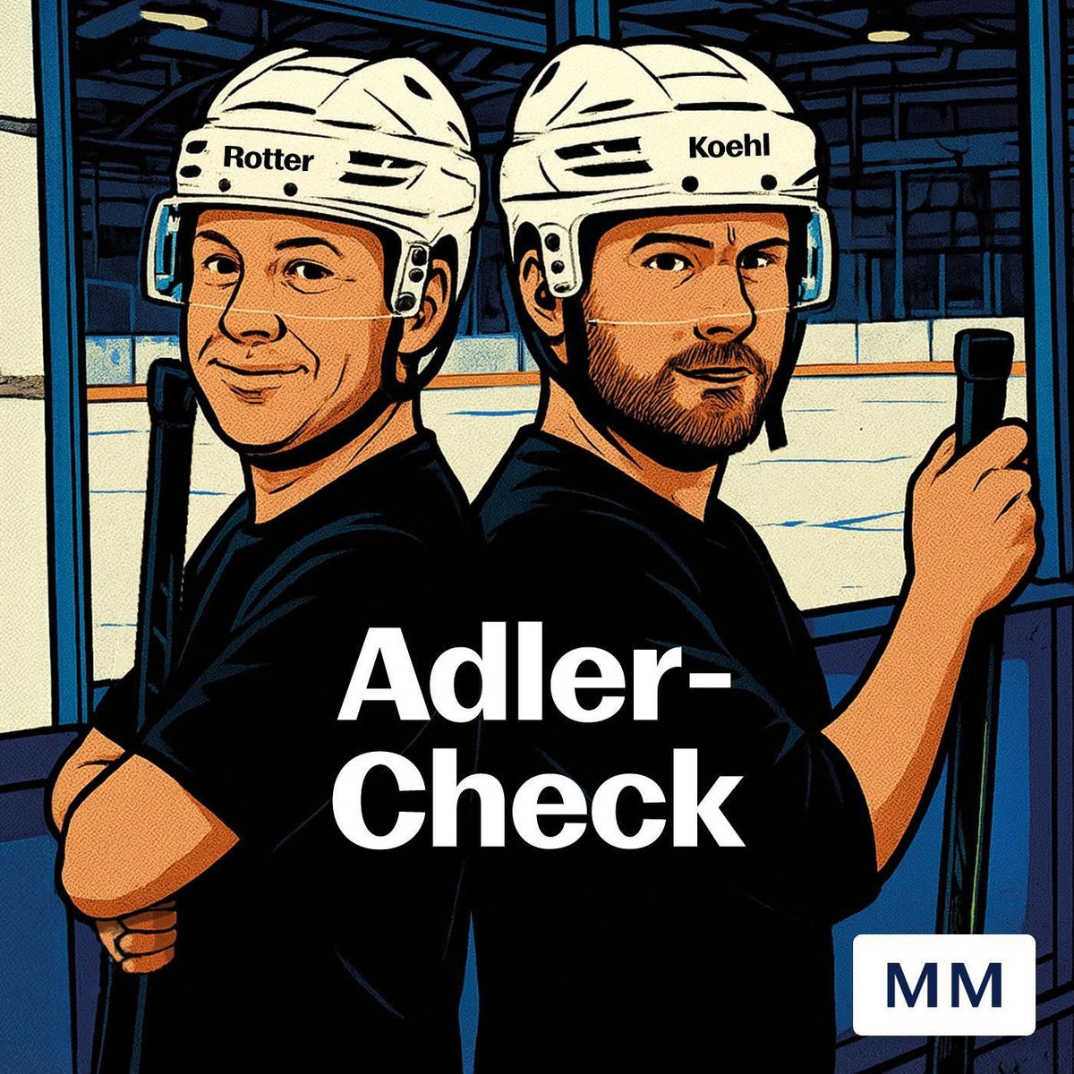 Show cover of Adler-Check | Der Eishockey-Podcast
