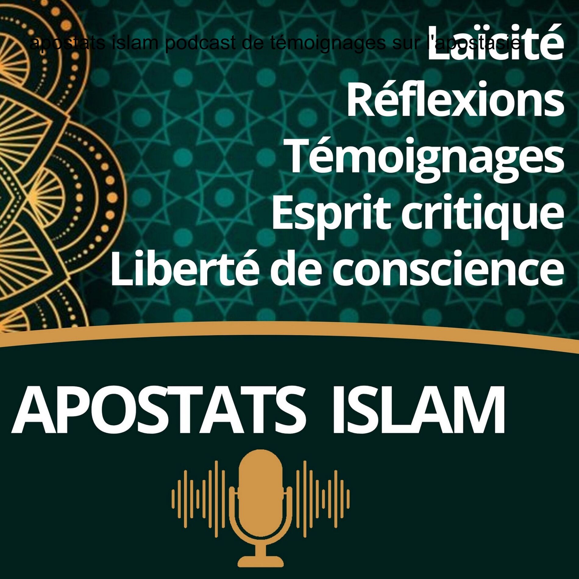 Show cover of Apostats islam - témoignages d’ex musulmans au sujet de l’apostasie