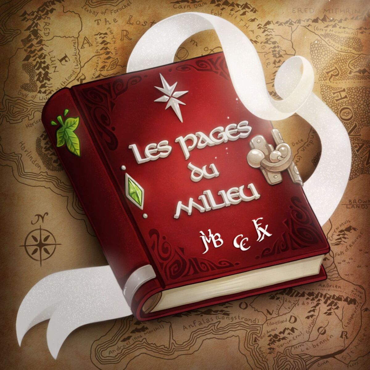 Show cover of Les Pages du Milieu