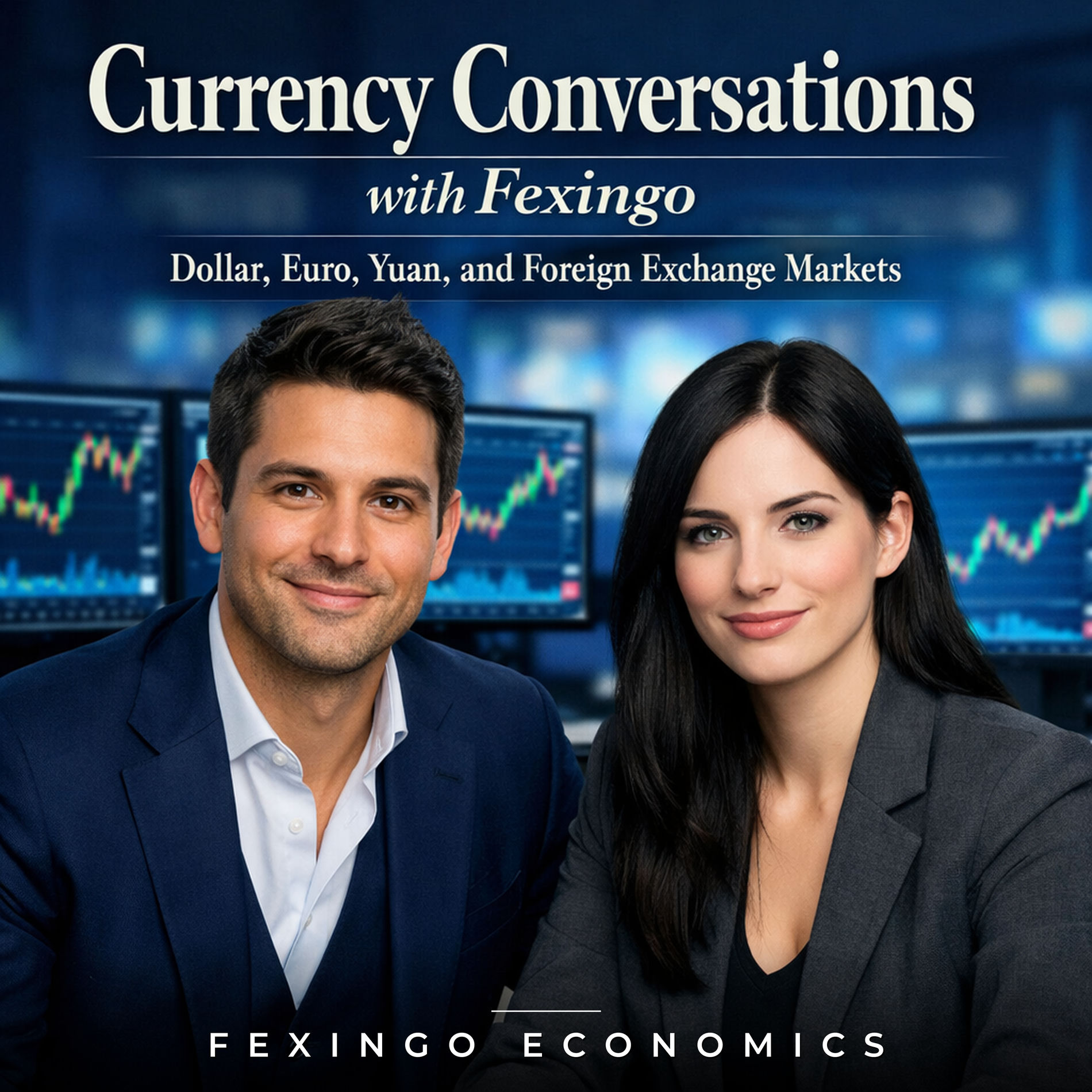 Show cover of Currency Conversations with Fexingo: Dollar, Euro, Yuan, and Foreign Exchange Markets