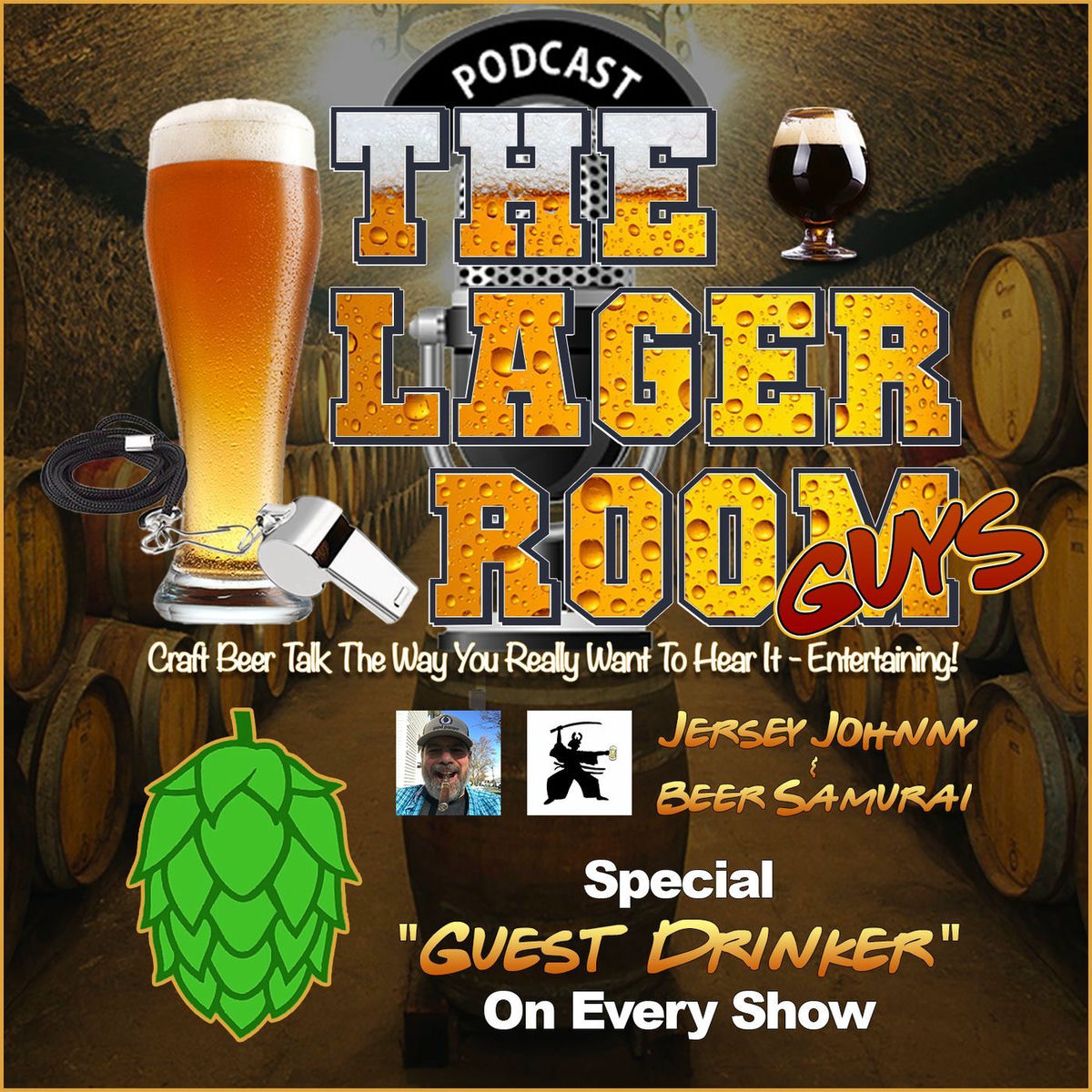 Show cover of The Lager Room Guys Craft Beer Podcast