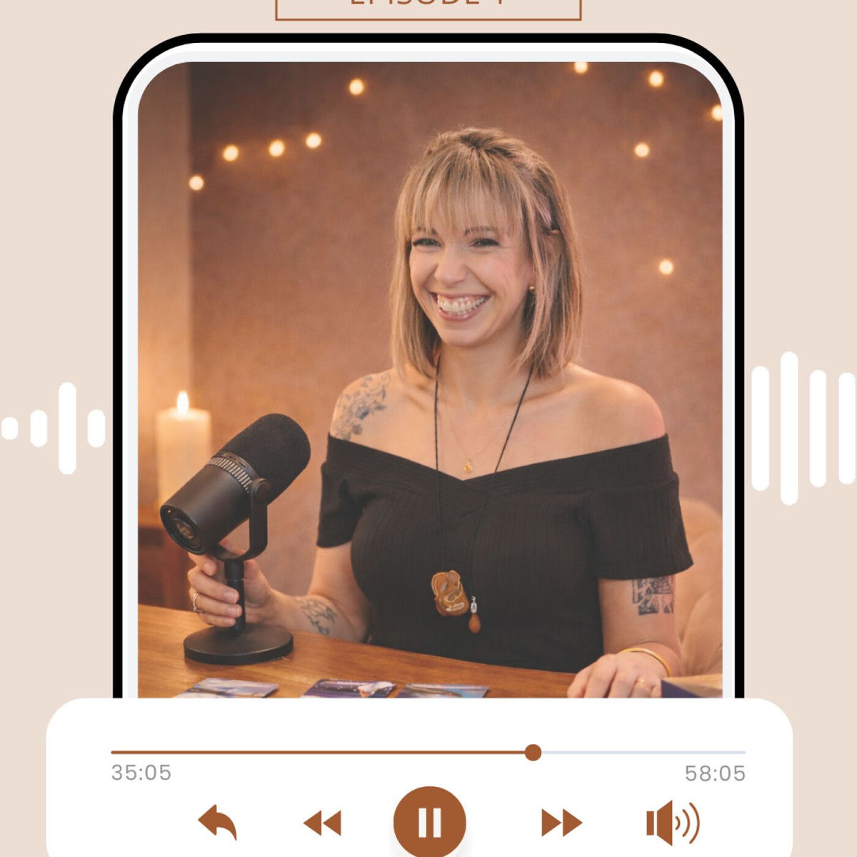 Show cover of Incarnée... Le podcast pour une spiritualité ancrée, de la tête aux pieds.