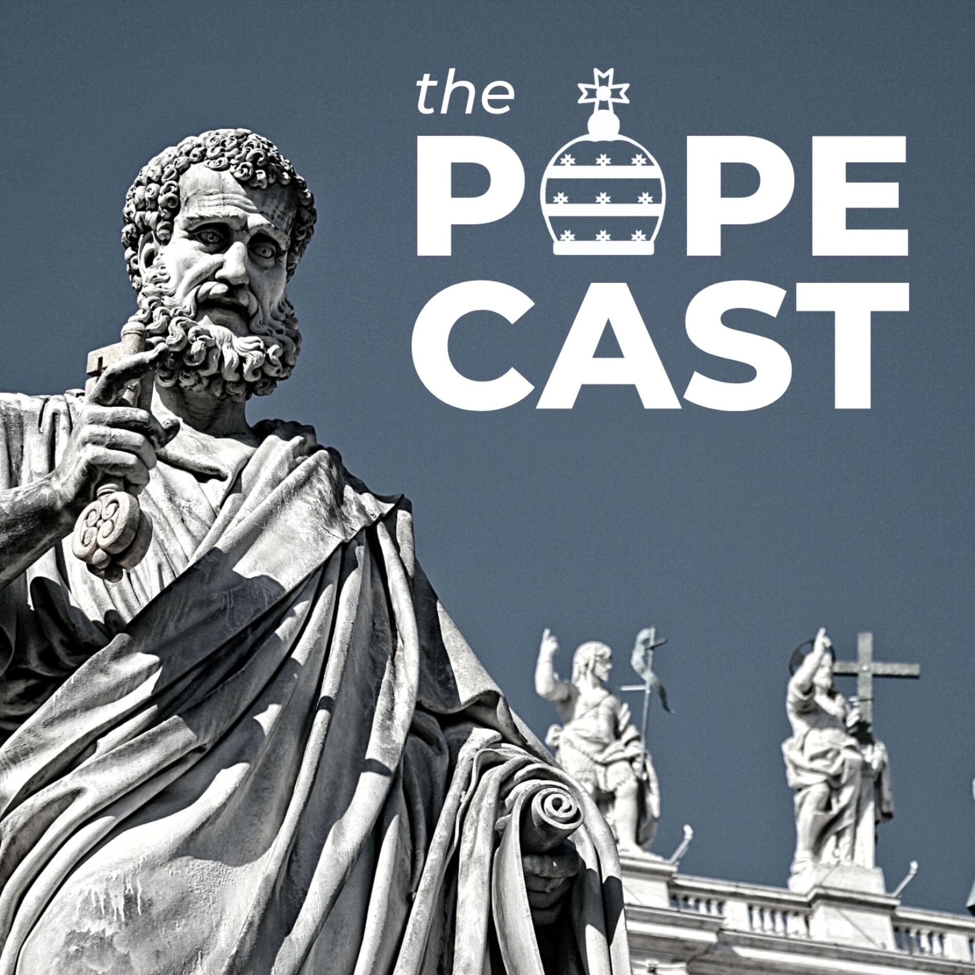 Show cover of The Popecast: A History of the Papacy