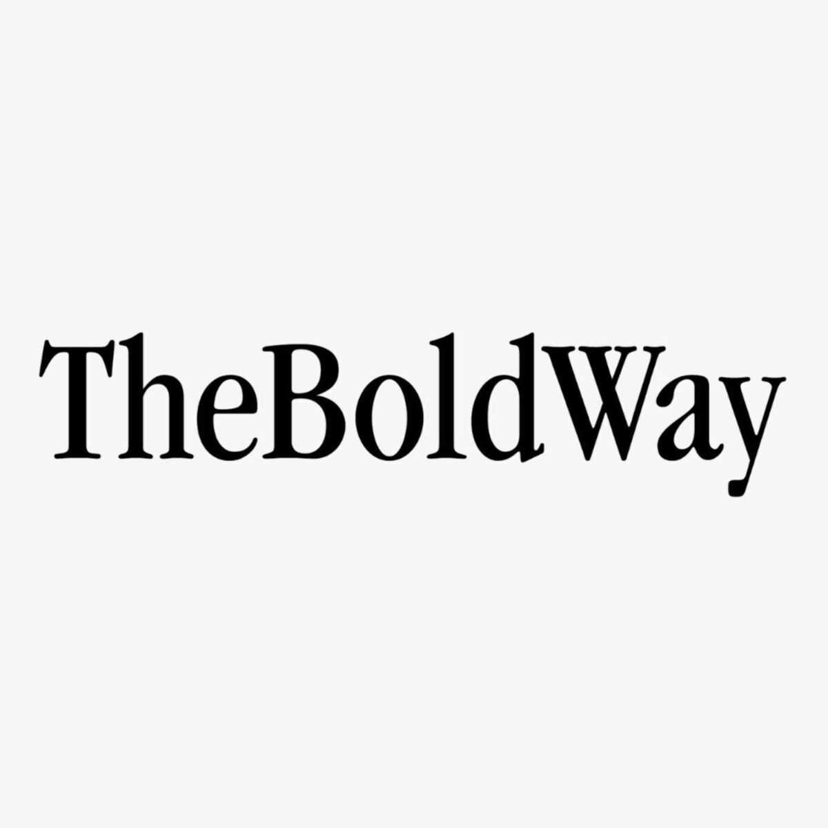 Show cover of TheBoldWay