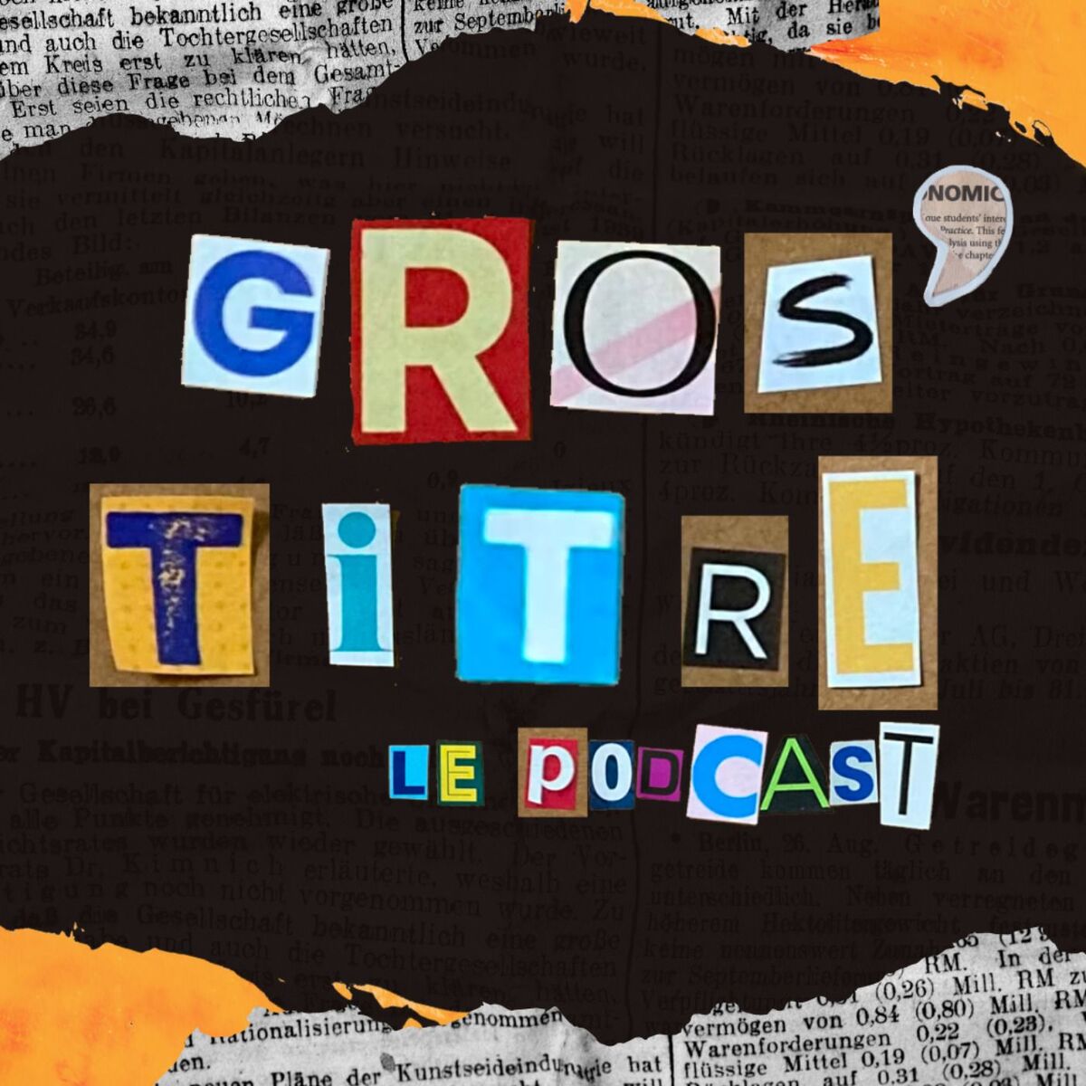 Show cover of Gros Titre le podcast