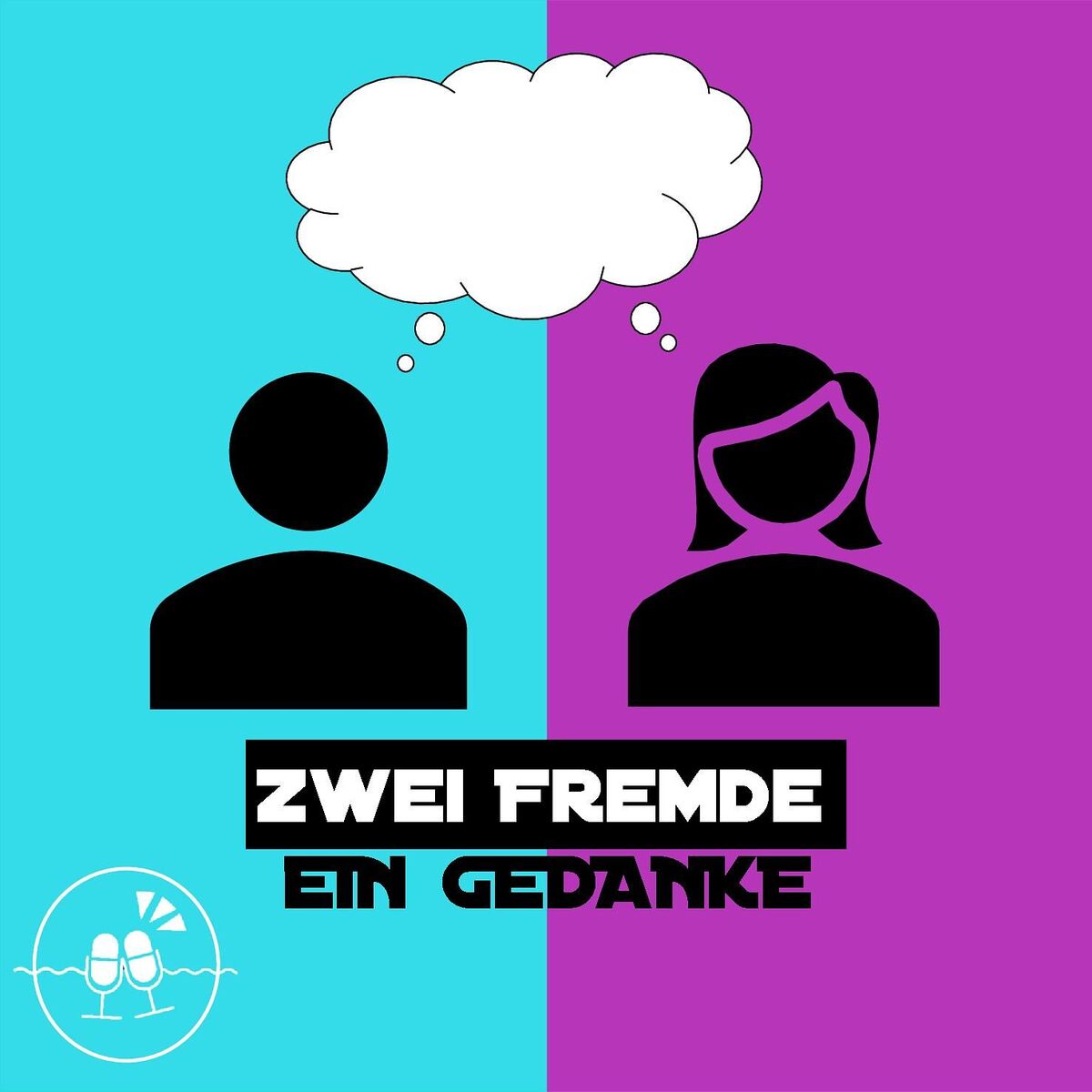 Show cover of Zwei Fremde-ein Gedanke