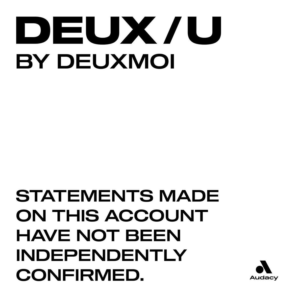 Show cover of Deux U