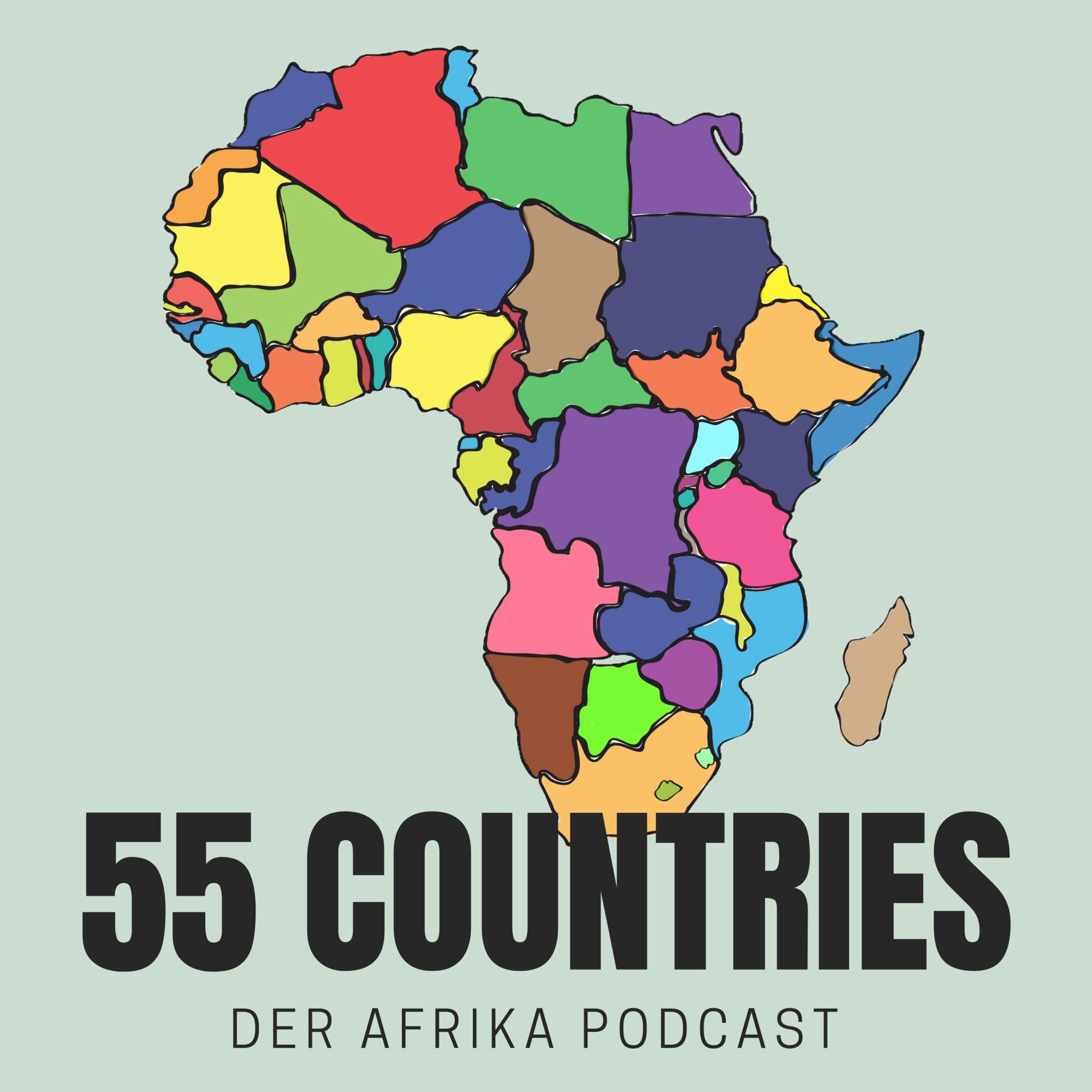 Show cover of 55 Countries - der Afrika-Podcast
