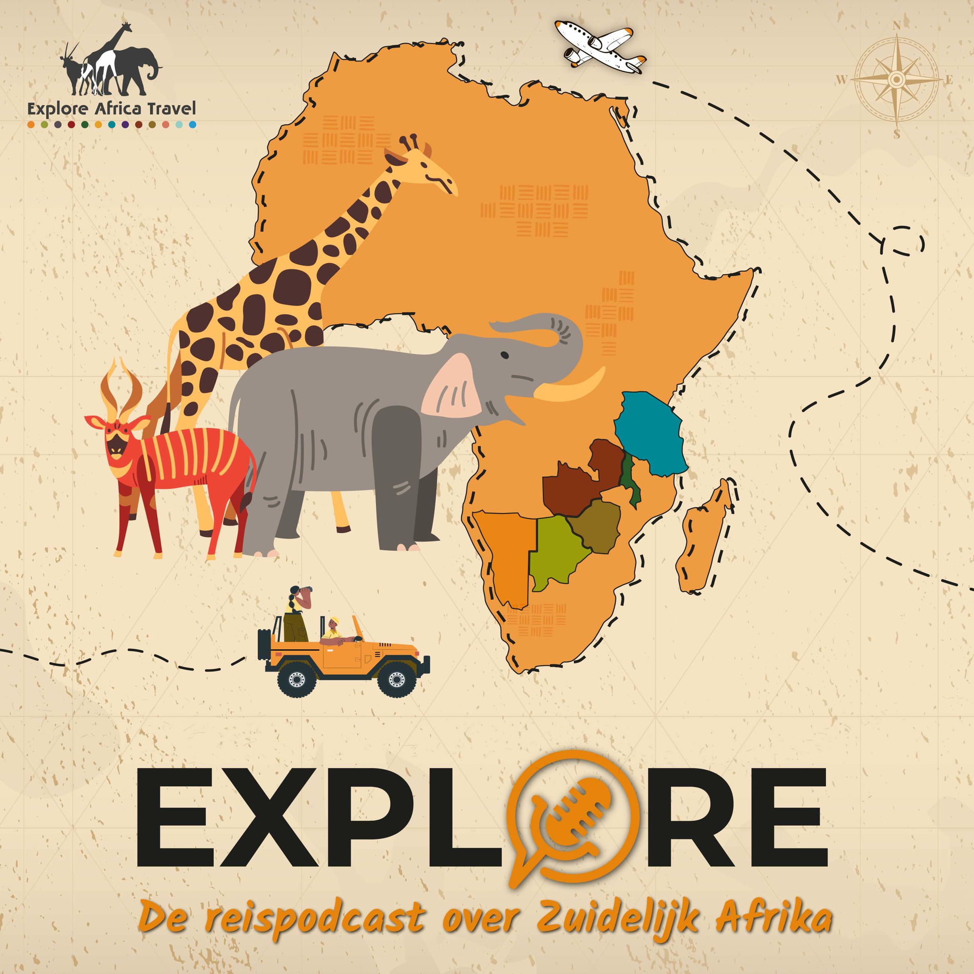 Show cover of Explore - Reis en Safari podcast